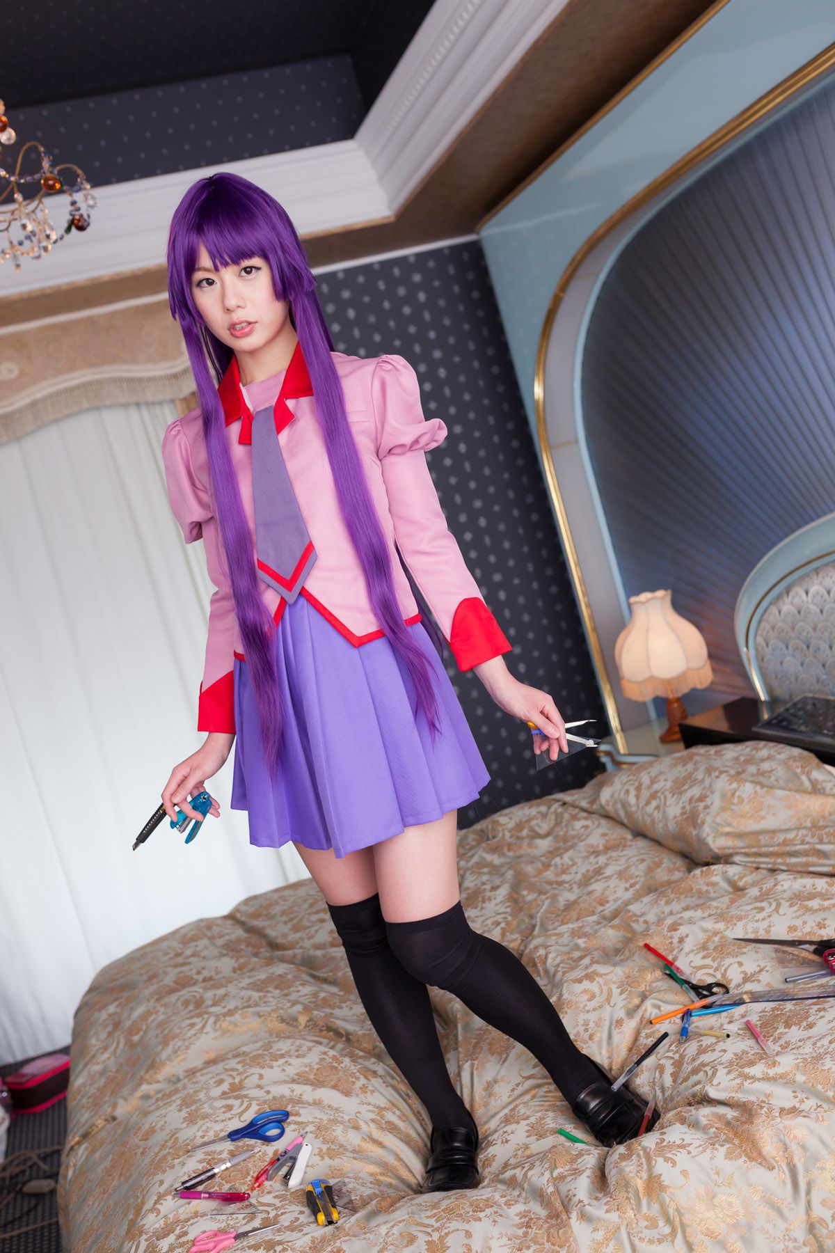相沢恋 (Aizawa Ren) 《Bakemonogatari(化物語)》Senjougahara Hitagi-图61