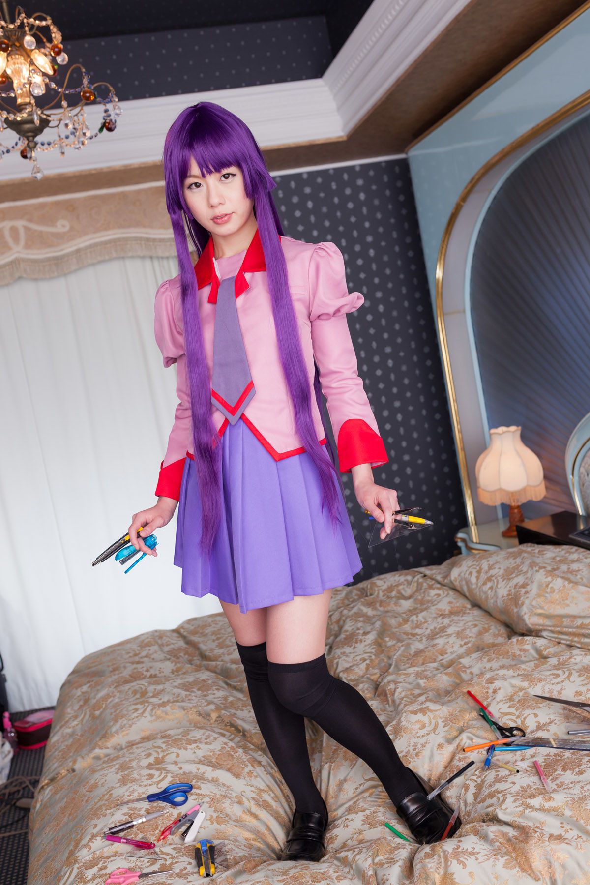 相沢恋 (Aizawa Ren) 《Bakemonogatari(化物語)》Senjougahara Hitagi-图62