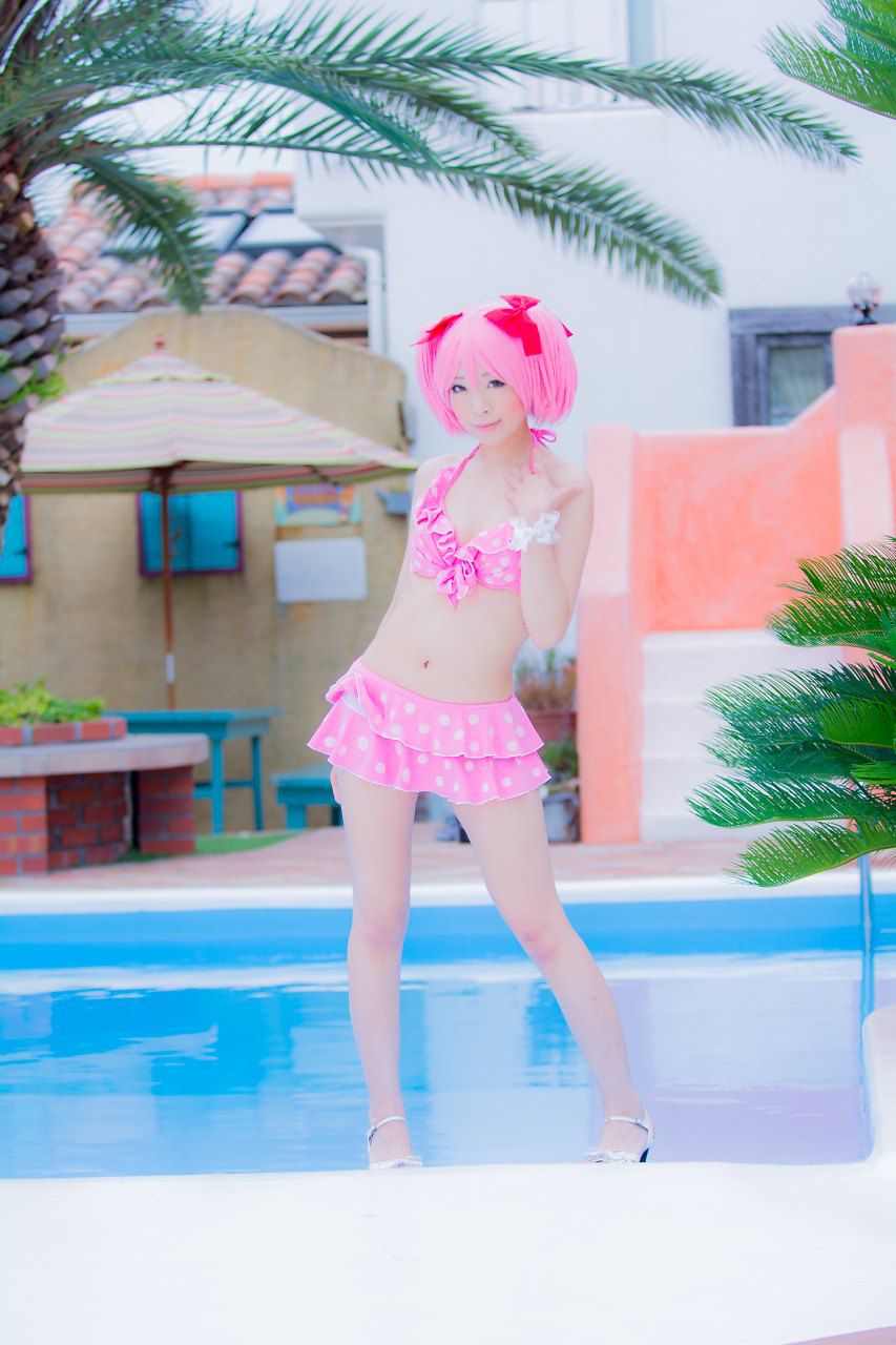 真白ゆき (Mashiro Yuki) 《魔法少女まどか☆マギカ》Kaname Madoka(鹿目まどか)-图5