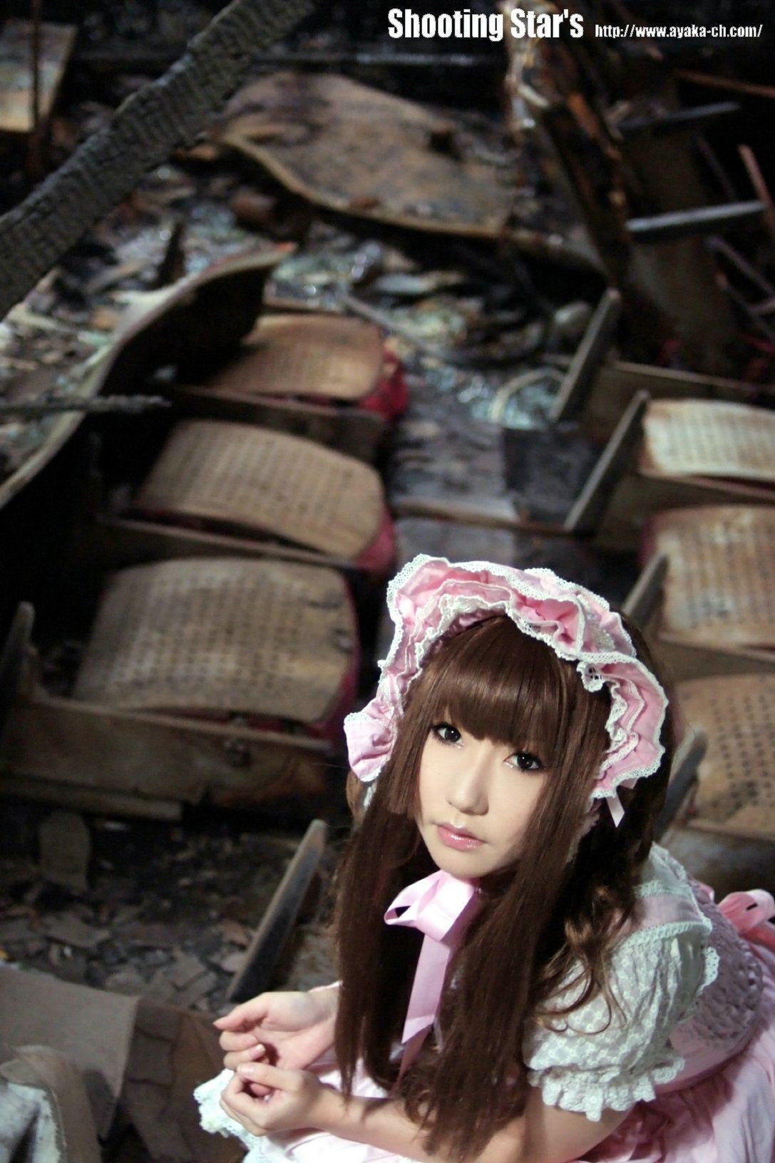 绫香サク (Saku サク Saku Ayaka)   Gothic Lolita-图5