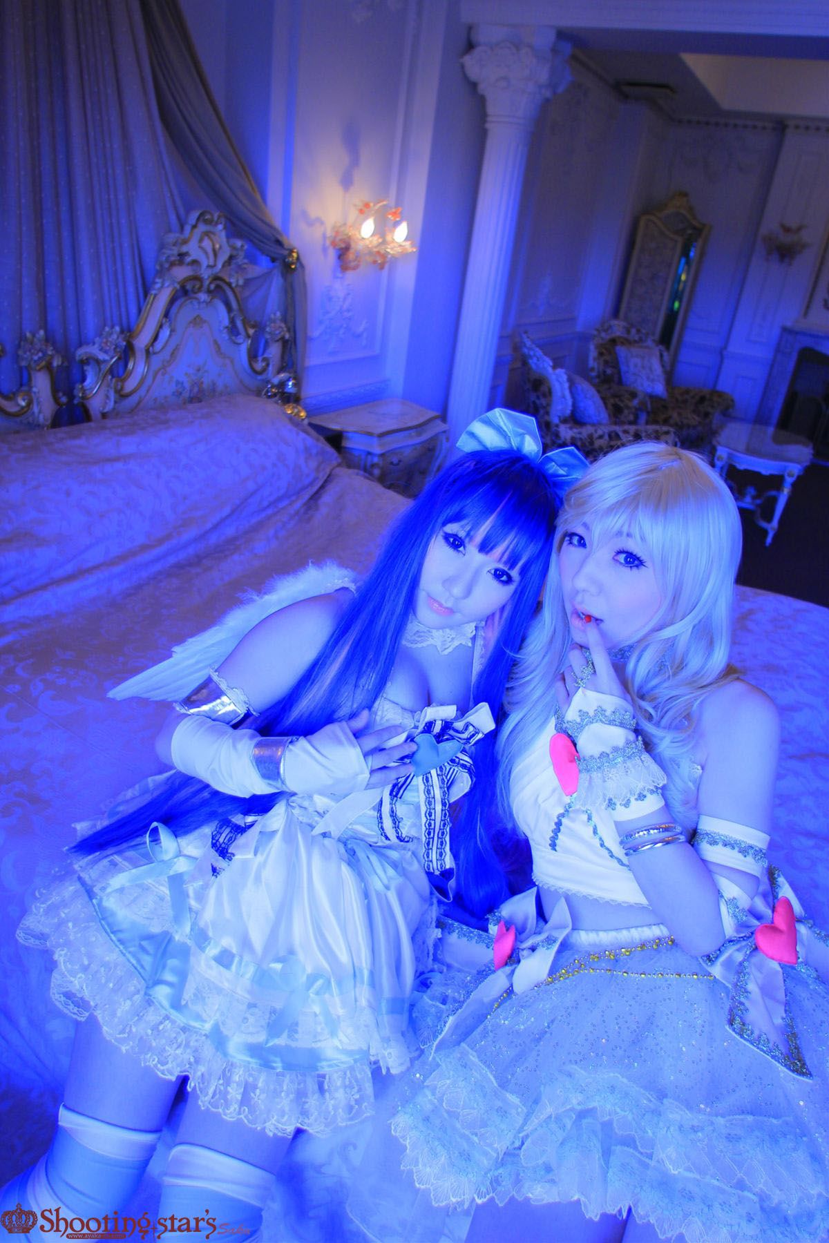 绫香サク (Saku サク Saku Ayaka) &Hanamura Saki(花邑沙希)《Panty & Stocking with Garterbelt》-图34