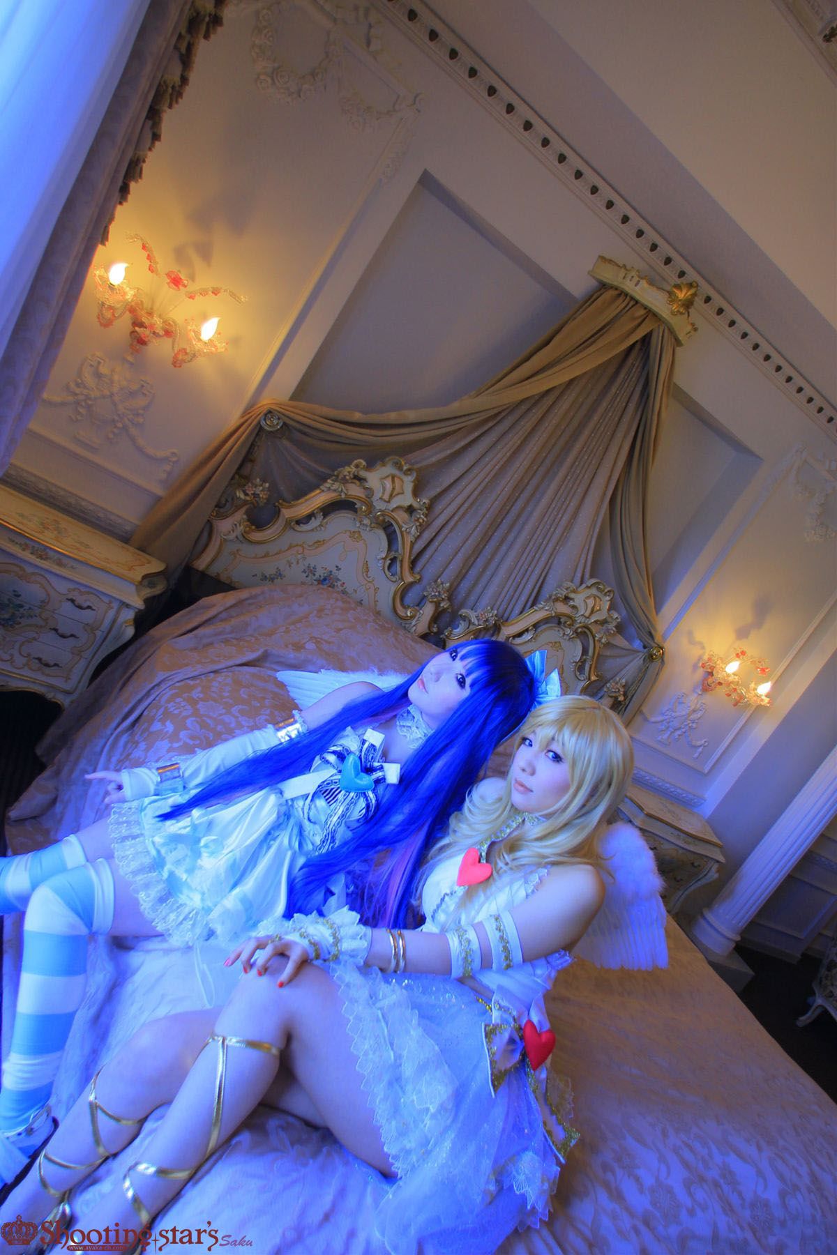 绫香サク (Saku サク Saku Ayaka) &Hanamura Saki(花邑沙希)《Panty & Stocking with Garterbelt》-图36
