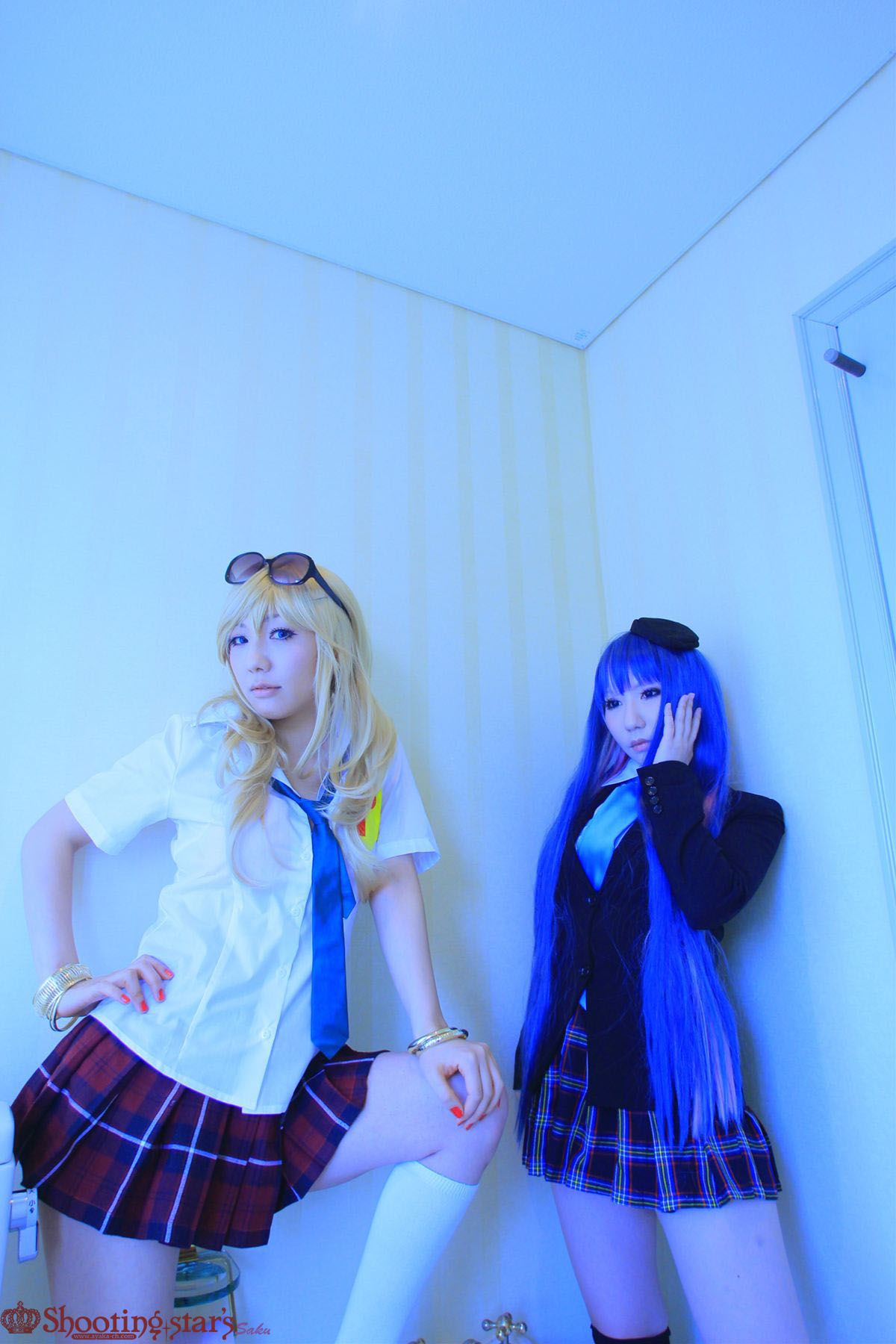 绫香サク (Saku サク Saku Ayaka) &Hanamura Saki(花邑沙希)《Panty & Stocking with Garterbelt》-图54