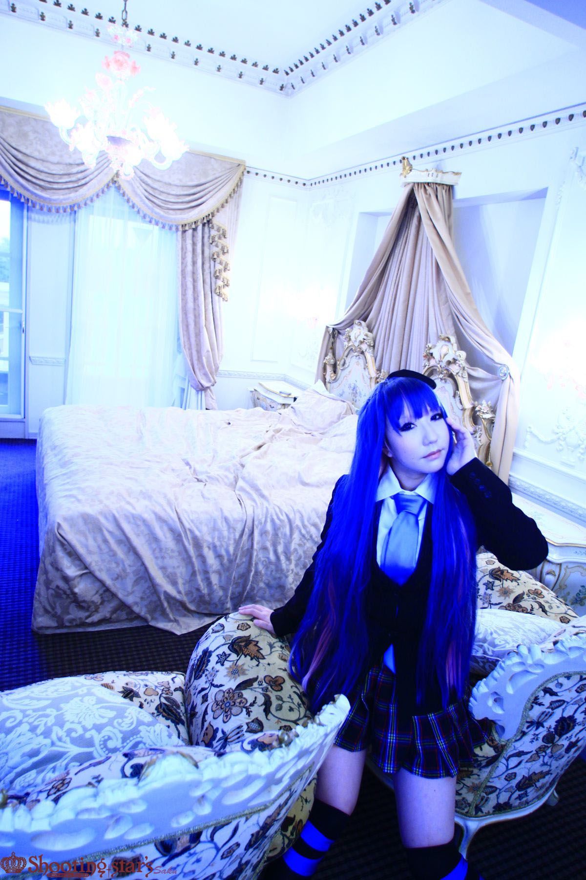 绫香サク (Saku サク Saku Ayaka) &Hanamura Saki(花邑沙希)《Panty & Stocking with Garterbelt》-图60