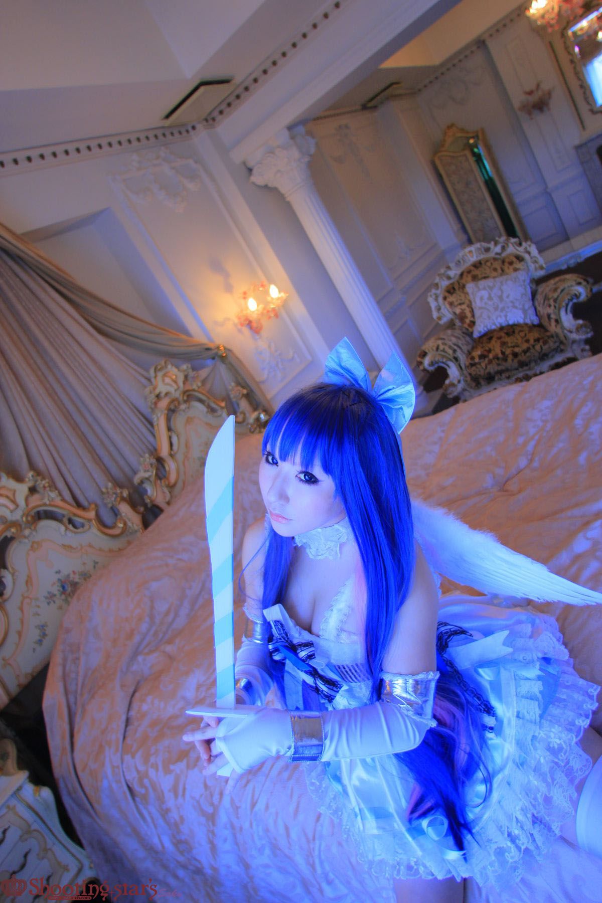 绫香サク (Saku サク Saku Ayaka) &Hanamura Saki(花邑沙希)《Panty & Stocking with Garterbelt》-图61
