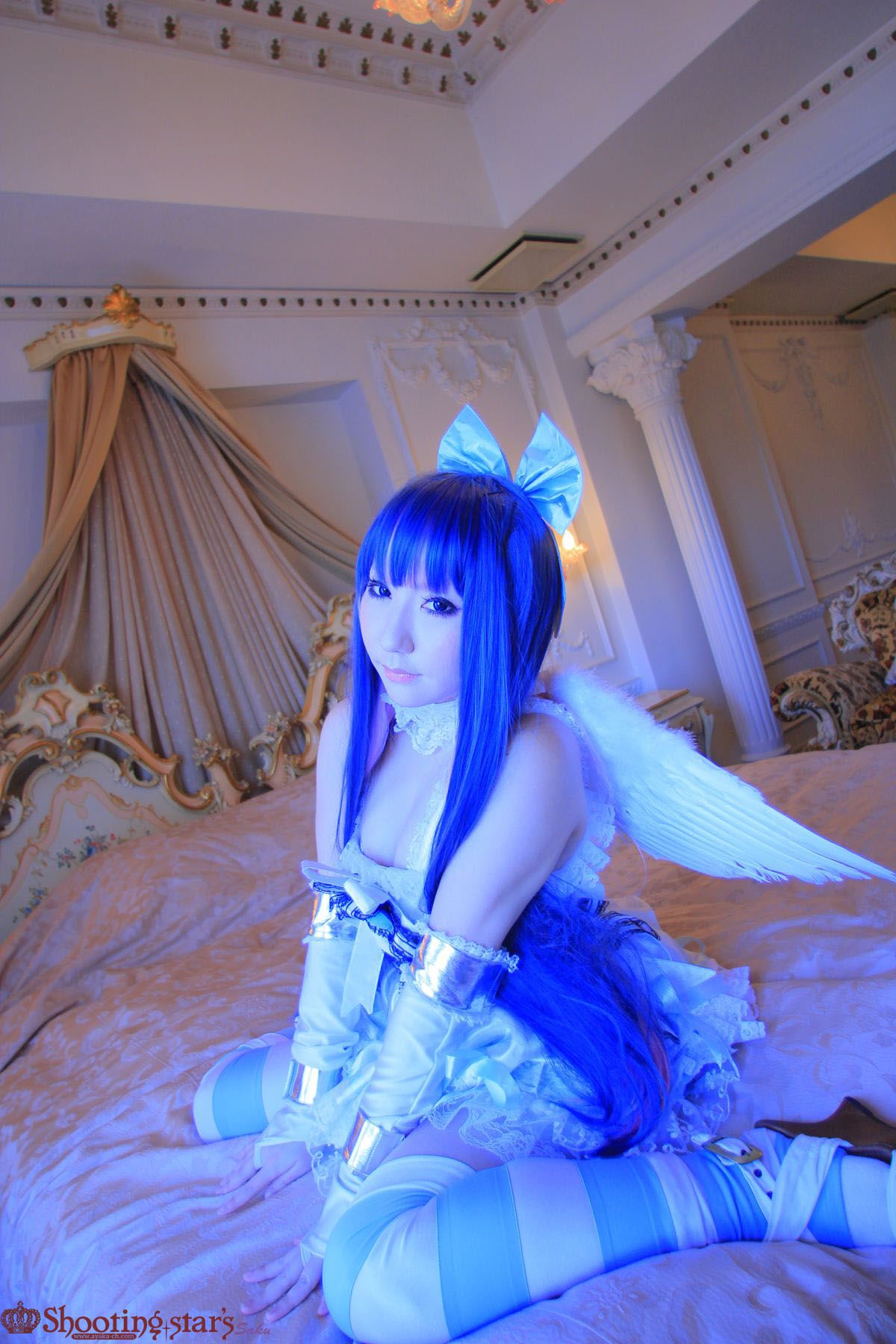 绫香サク (Saku サク Saku Ayaka) &Hanamura Saki(花邑沙希)《Panty & Stocking with Garterbelt》-图64