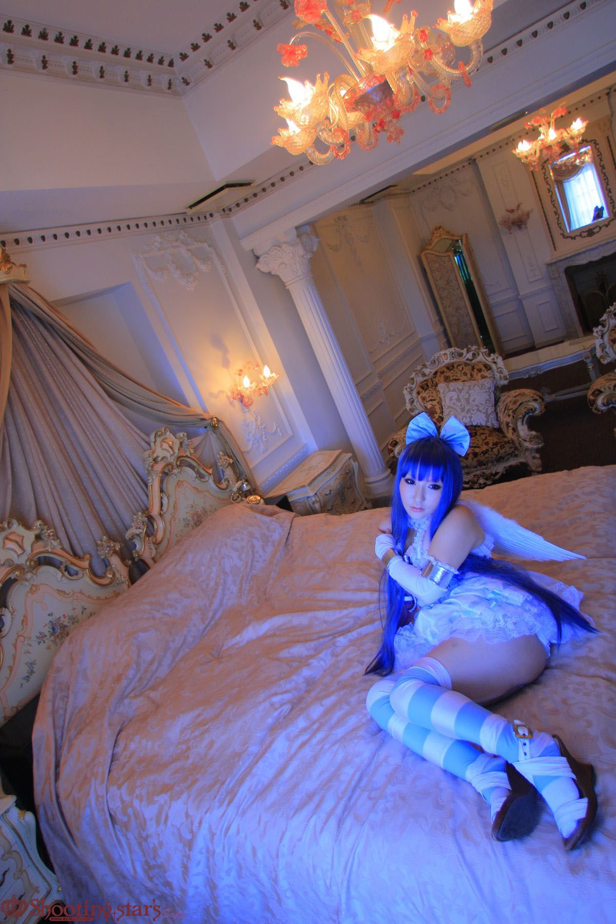 绫香サク (Saku サク Saku Ayaka) &Hanamura Saki(花邑沙希)《Panty & Stocking with Garterbelt》-图66