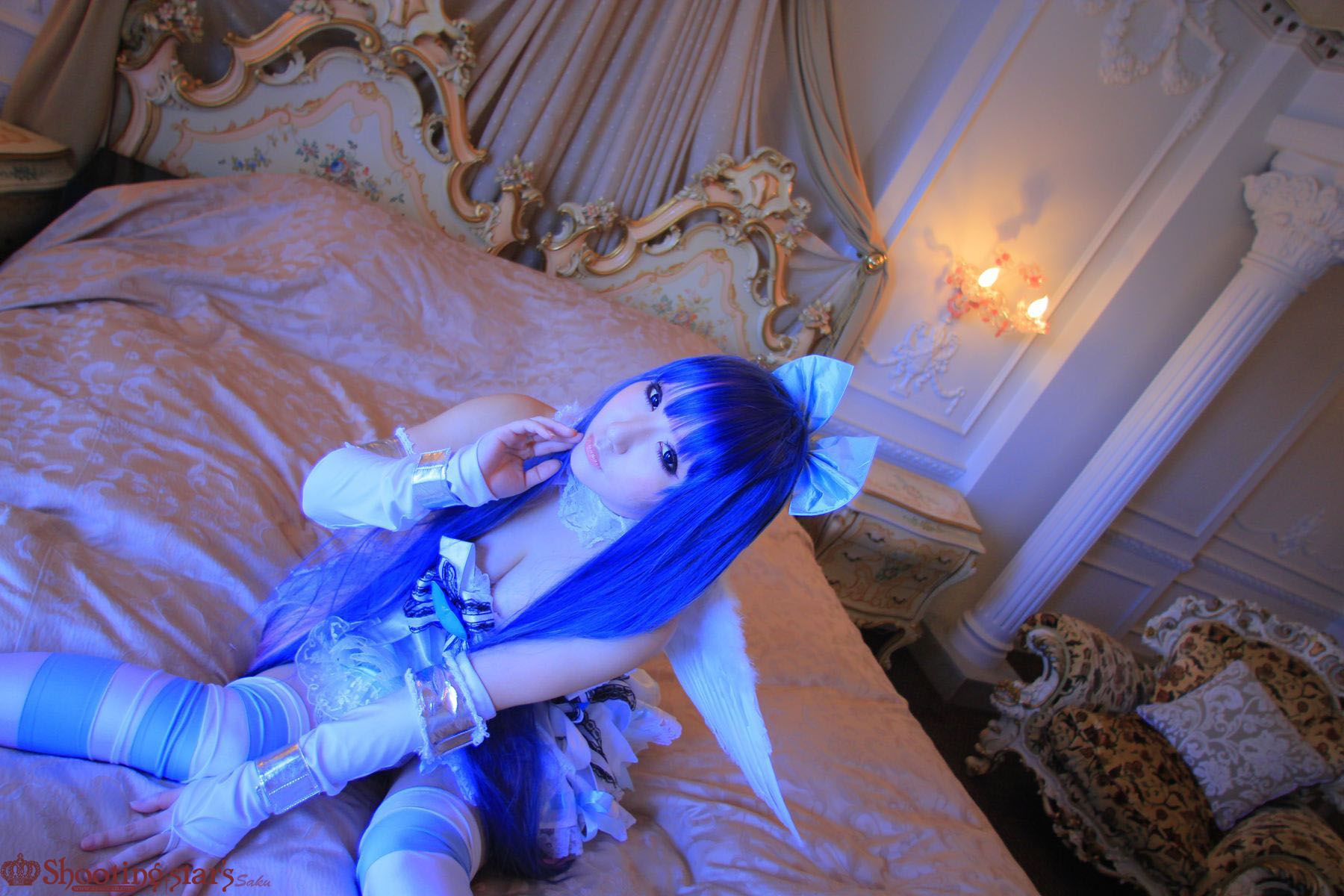 绫香サク (Saku サク Saku Ayaka) &Hanamura Saki(花邑沙希)《Panty & Stocking with Garterbelt》-图68