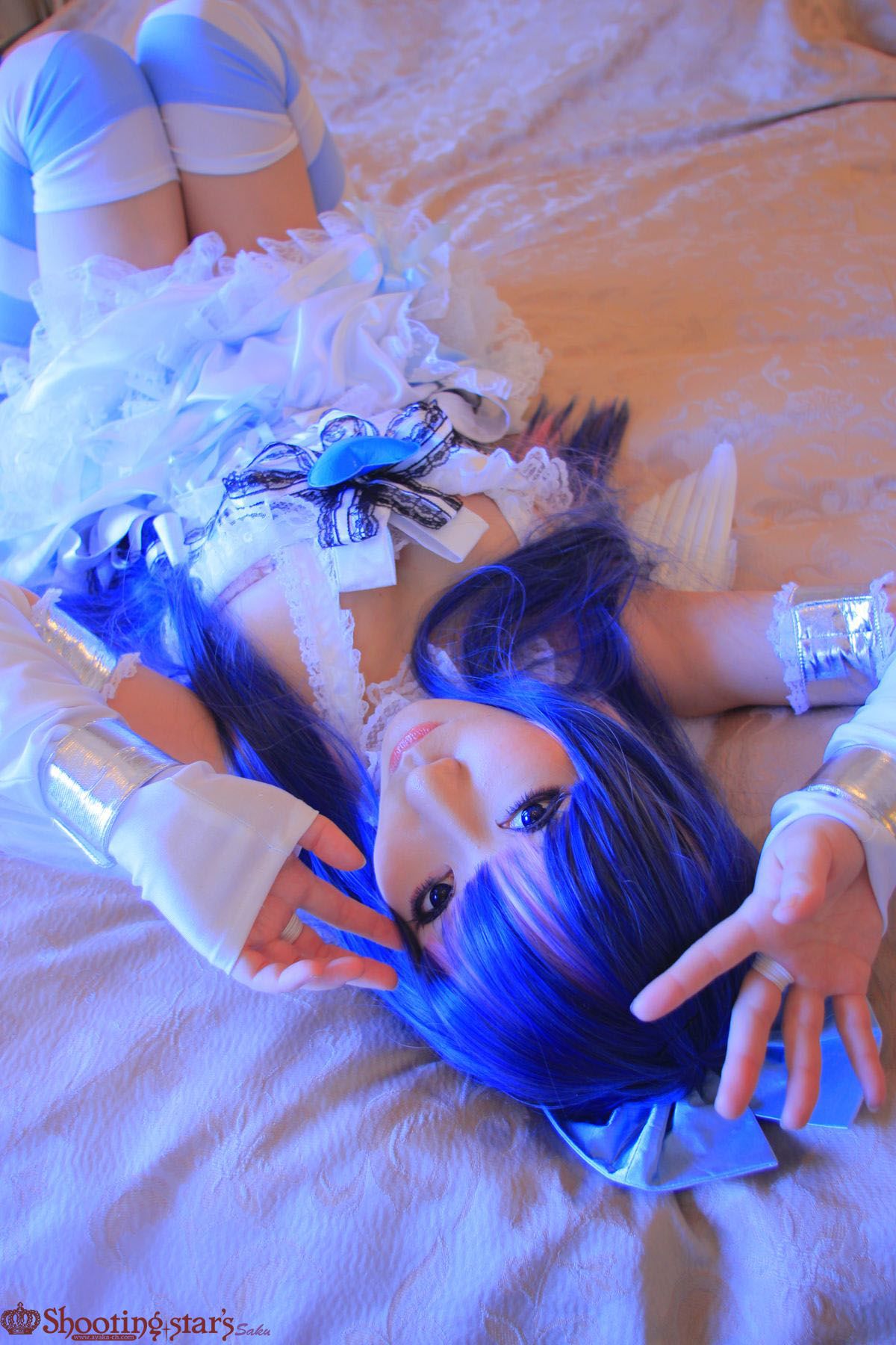 绫香サク (Saku サク Saku Ayaka) &Hanamura Saki(花邑沙希)《Panty & Stocking with Garterbelt》-图71