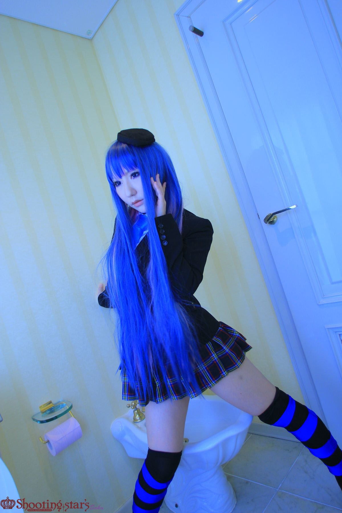 绫香サク (Saku サク Saku Ayaka) &Hanamura Saki(花邑沙希)《Panty & Stocking with Garterbelt》-图74