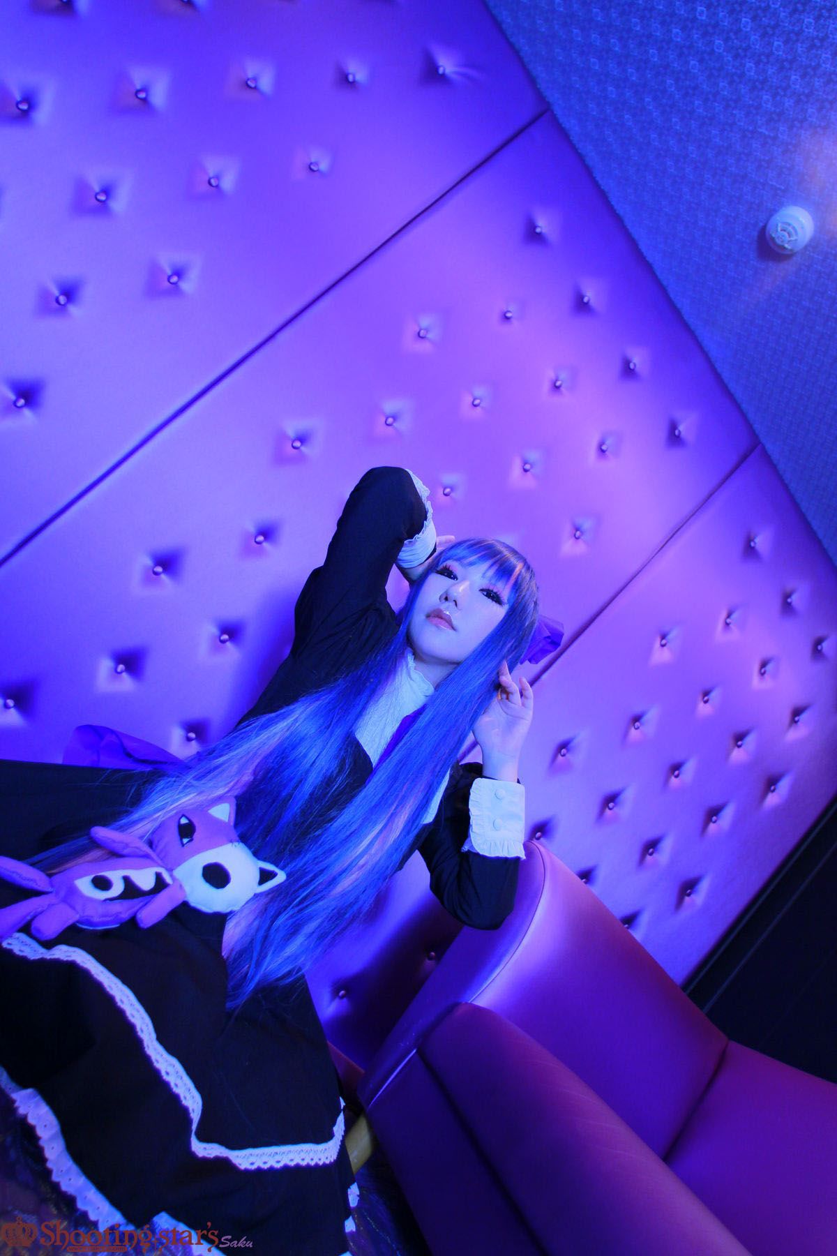 绫香サク (Saku サク Saku Ayaka) &Hanamura Saki(花邑沙希)《Panty & Stocking with Garterbelt》-图83