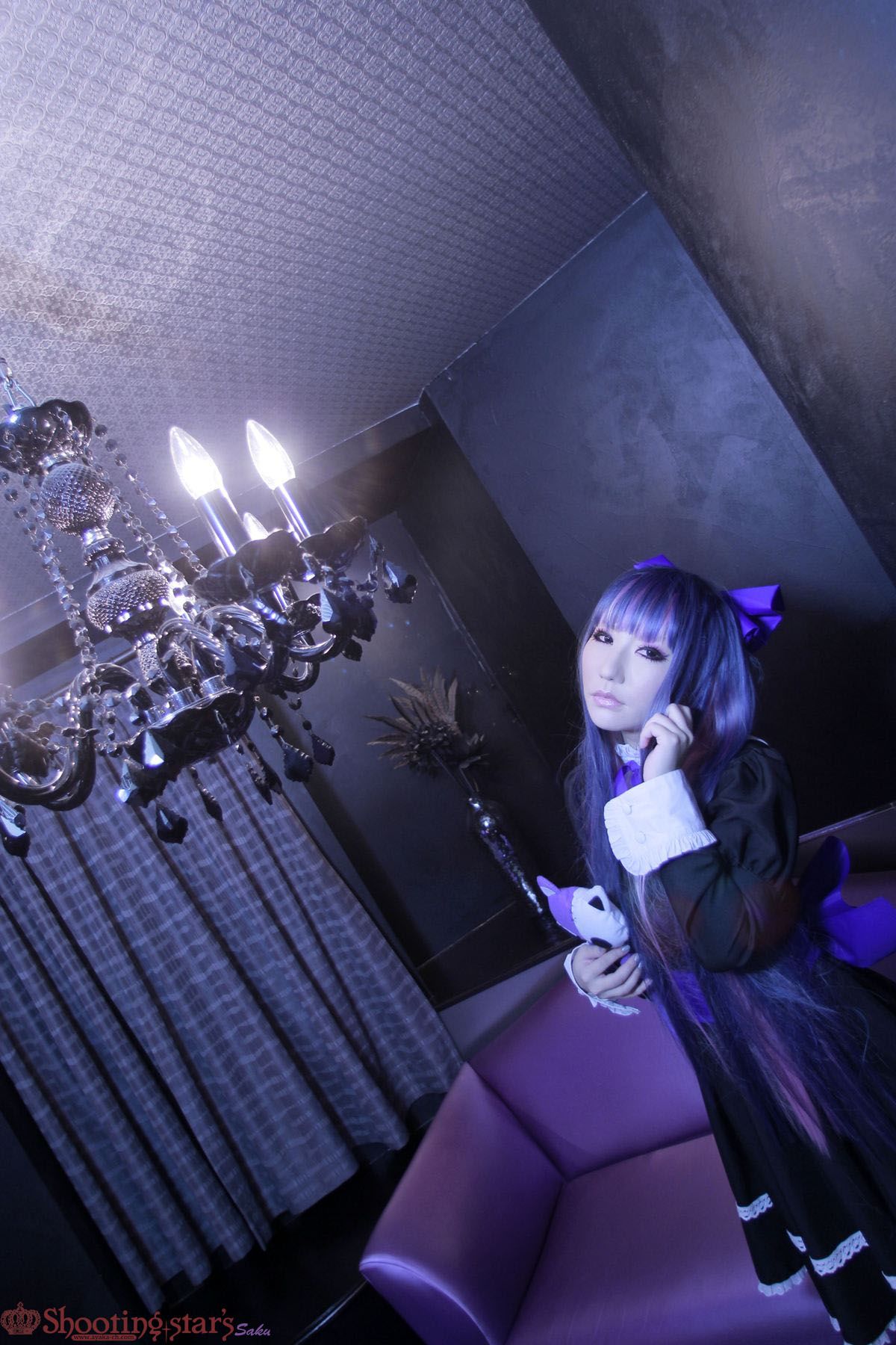 绫香サク (Saku サク Saku Ayaka) &Hanamura Saki(花邑沙希)《Panty & Stocking with Garterbelt》-图84