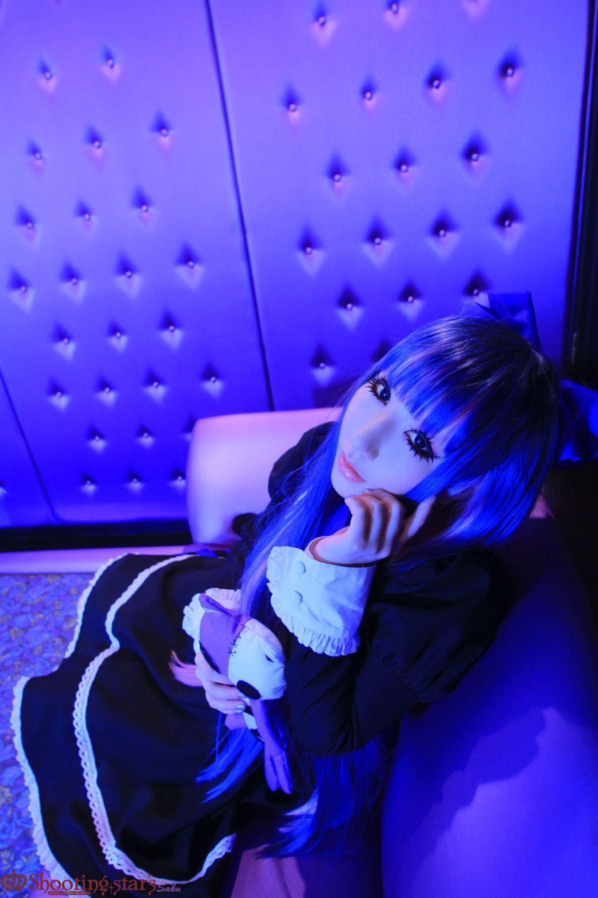 绫香サク (Saku サク Saku Ayaka) &Hanamura Saki(花邑沙希)《Panty & Stocking with Garterbelt》-图86