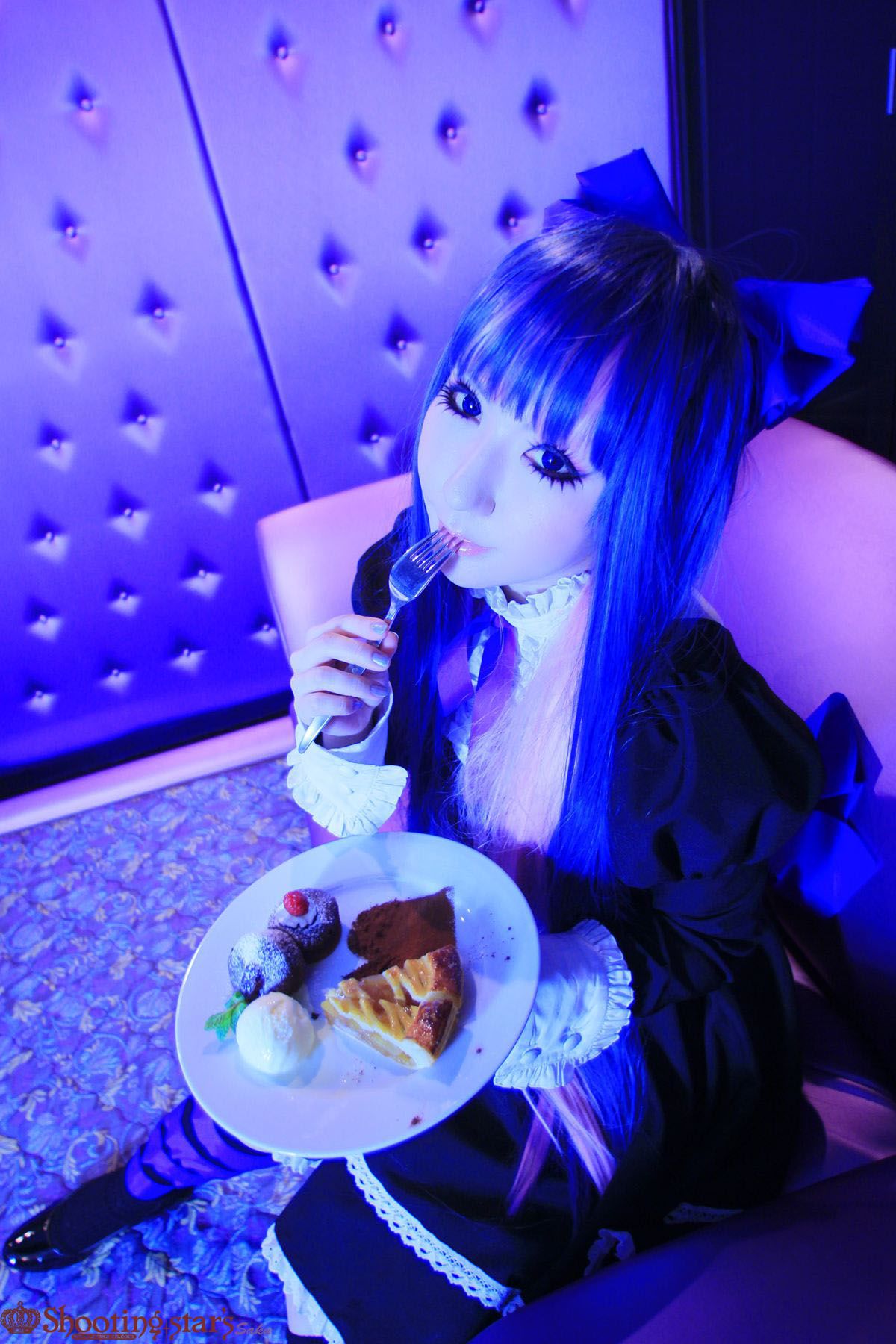 绫香サク (Saku サク Saku Ayaka) &Hanamura Saki(花邑沙希)《Panty & Stocking with Garterbelt》-图91