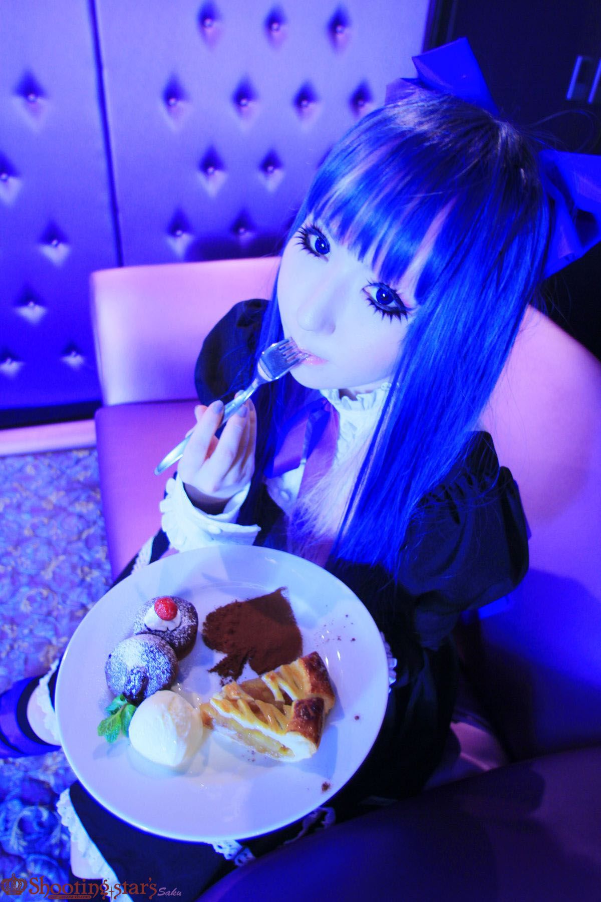 绫香サク (Saku サク Saku Ayaka) &Hanamura Saki(花邑沙希)《Panty & Stocking with Garterbelt》-图92