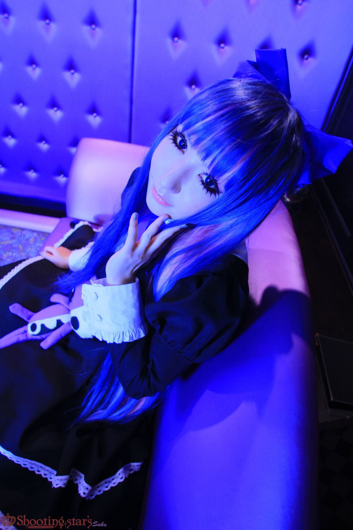 绫香サク (Saku サク Saku Ayaka) &Hanamura Saki(花邑沙希)《Panty & Stocking with Garterbelt》-图93
