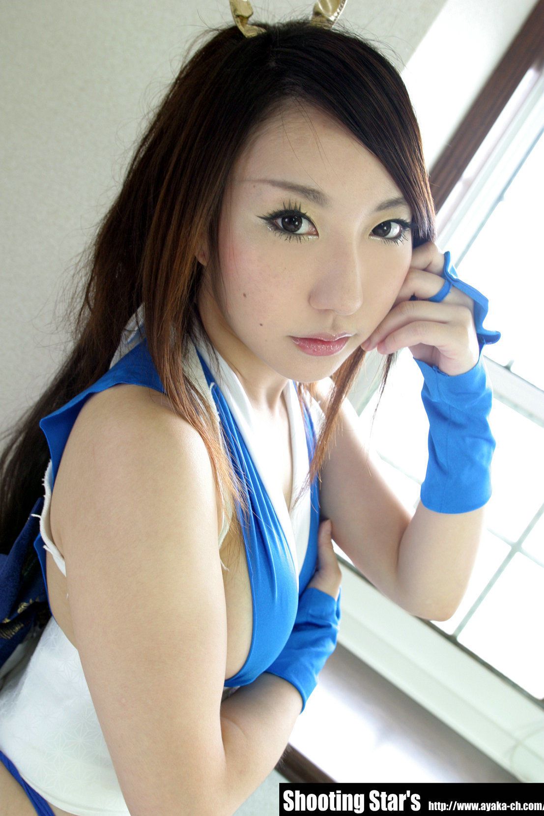 绫香サク 《Garou Densetsu》Shiranui Mai 蓝色服饰-图25