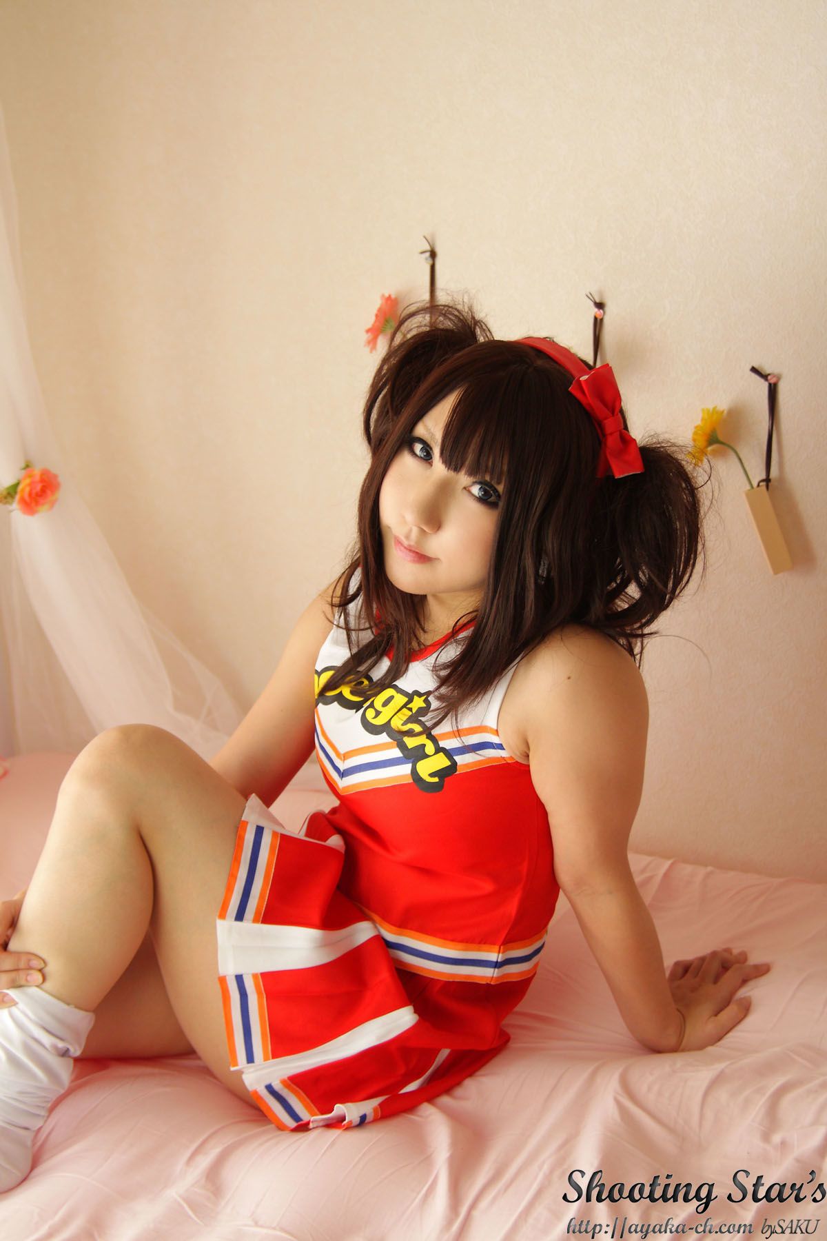 绫香サク   Waitress+Cheerleader-图16
