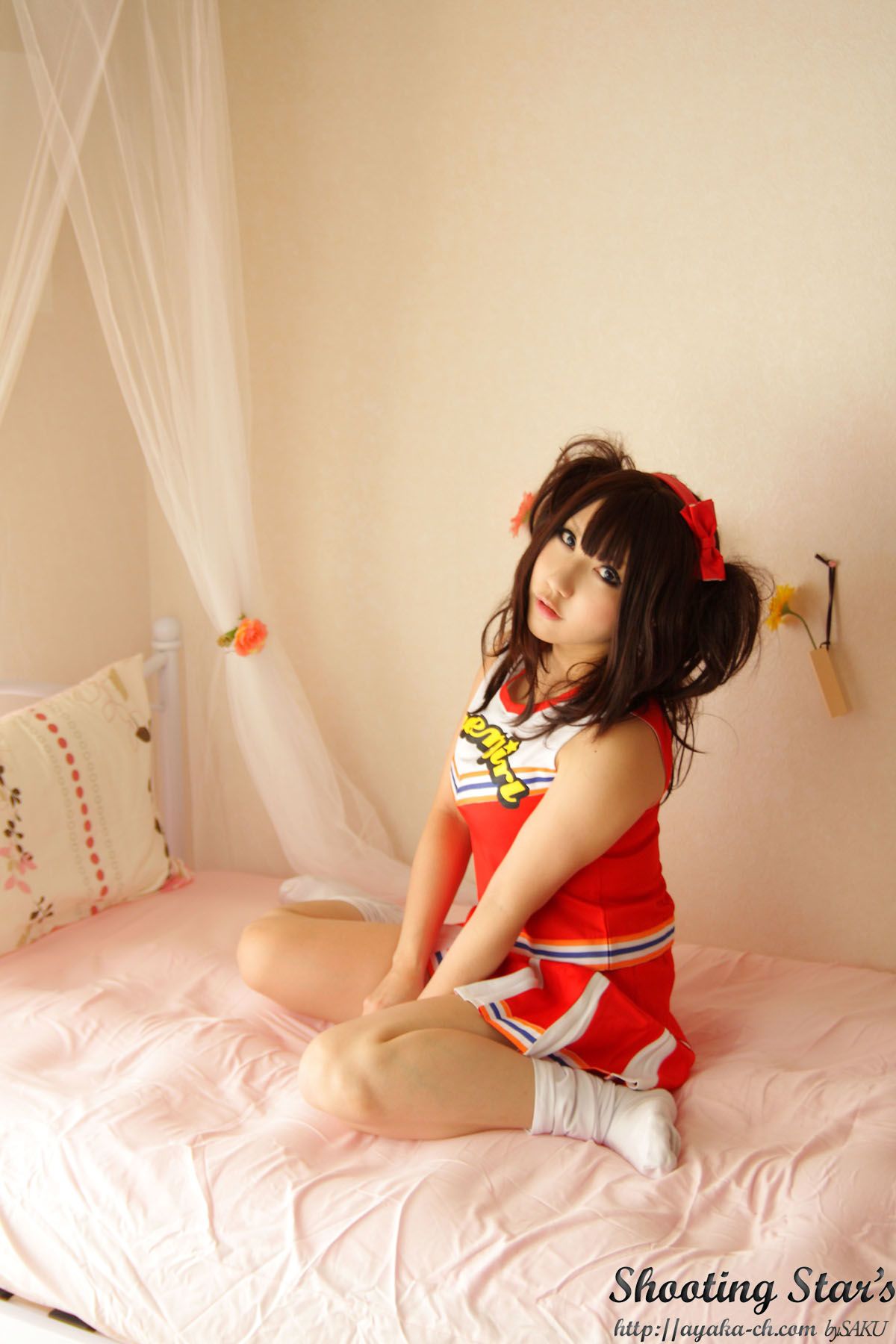 绫香サク   Waitress+Cheerleader-图17