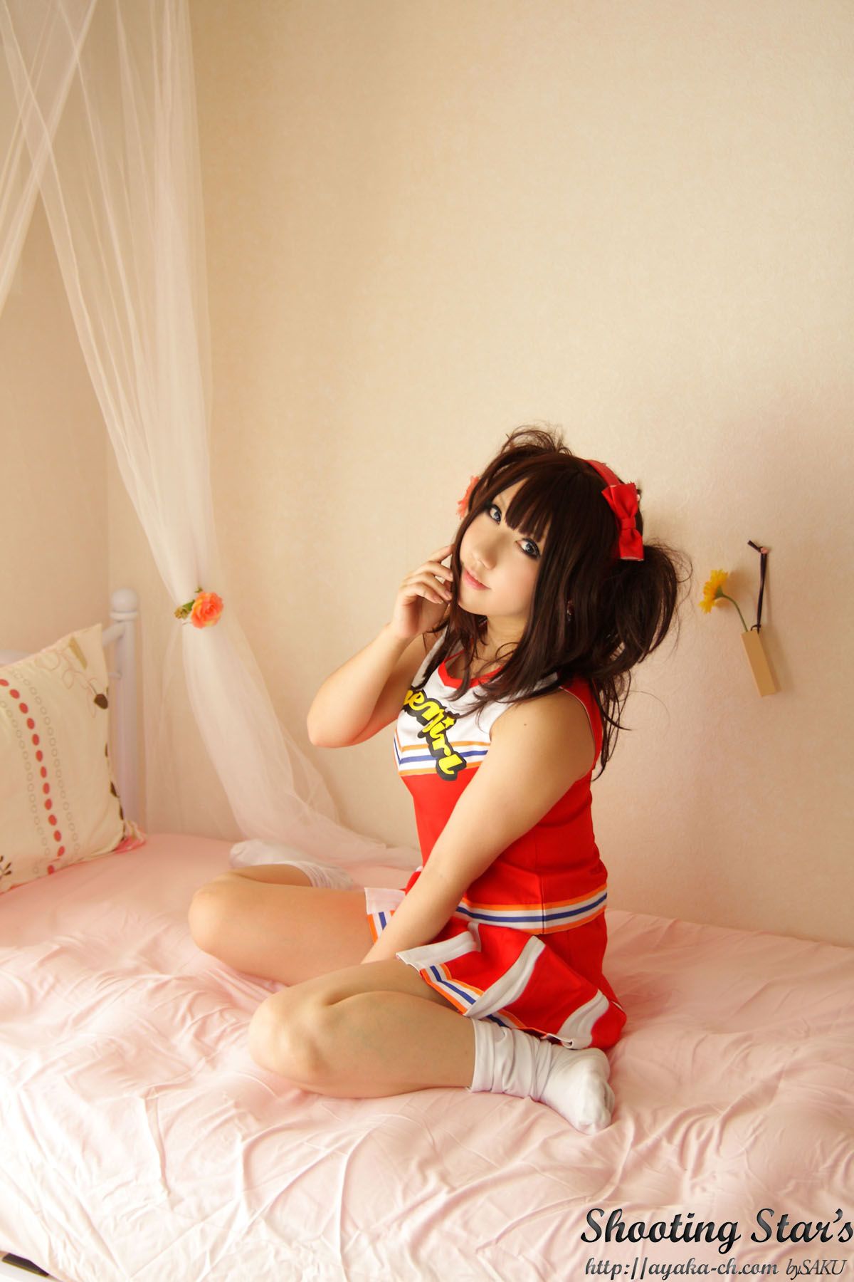 绫香サク   Waitress+Cheerleader-图18
