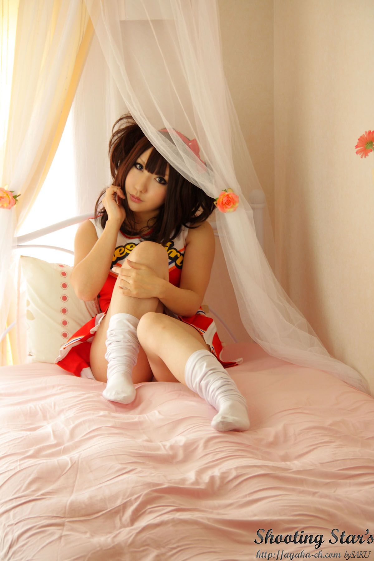 绫香サク   Waitress+Cheerleader-图25