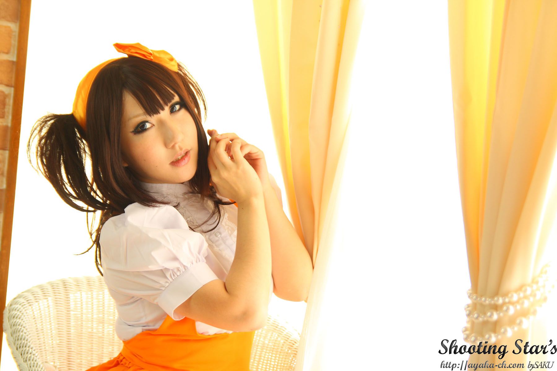 绫香サク   Waitress+Cheerleader-图50