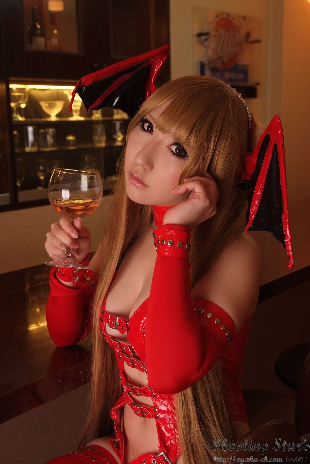 绫香サク  《Vampire》Morrigan Aensland-图0