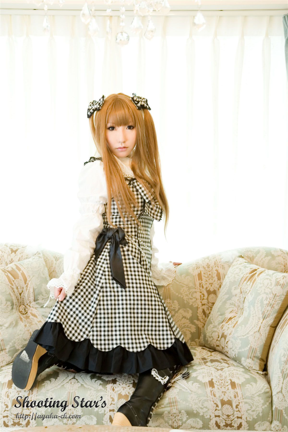 绫香サク (Saku サク Saku Ayaka) Gothic Lolita(ゴスロリ)-图11