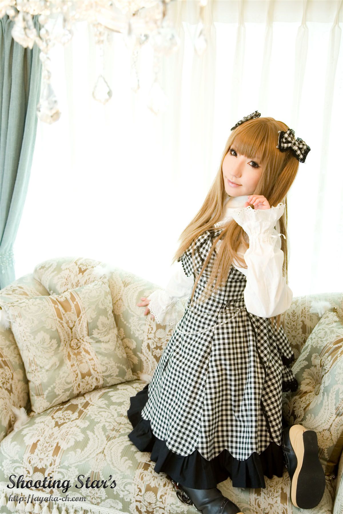 绫香サク (Saku サク Saku Ayaka) Gothic Lolita(ゴスロリ)-图12