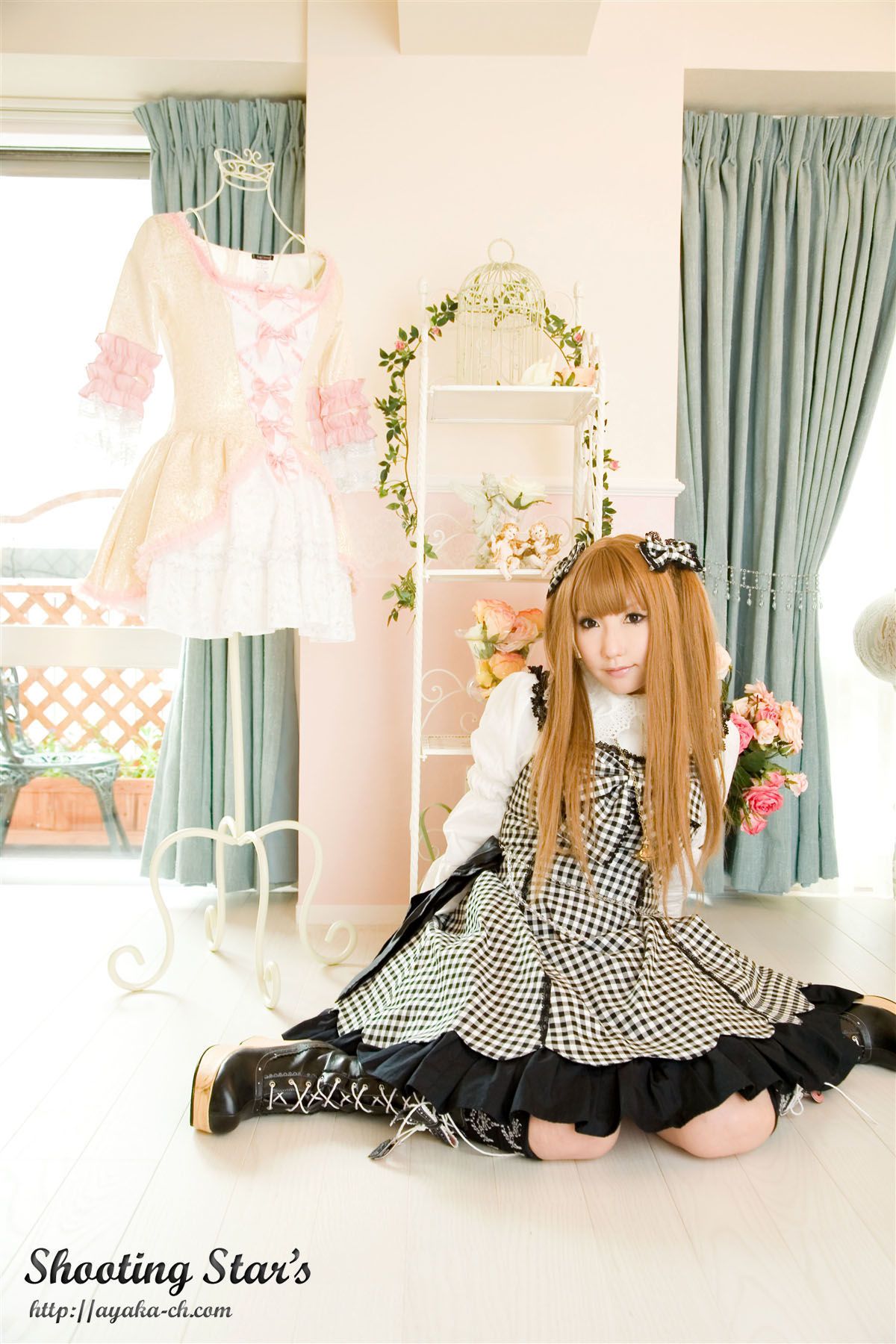 绫香サク (Saku サク Saku Ayaka) Gothic Lolita(ゴスロリ)-图36