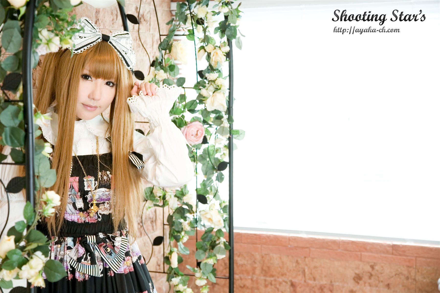 绫香サク (Saku サク Saku Ayaka) Gothic Lolita(ゴスロリ)-图47