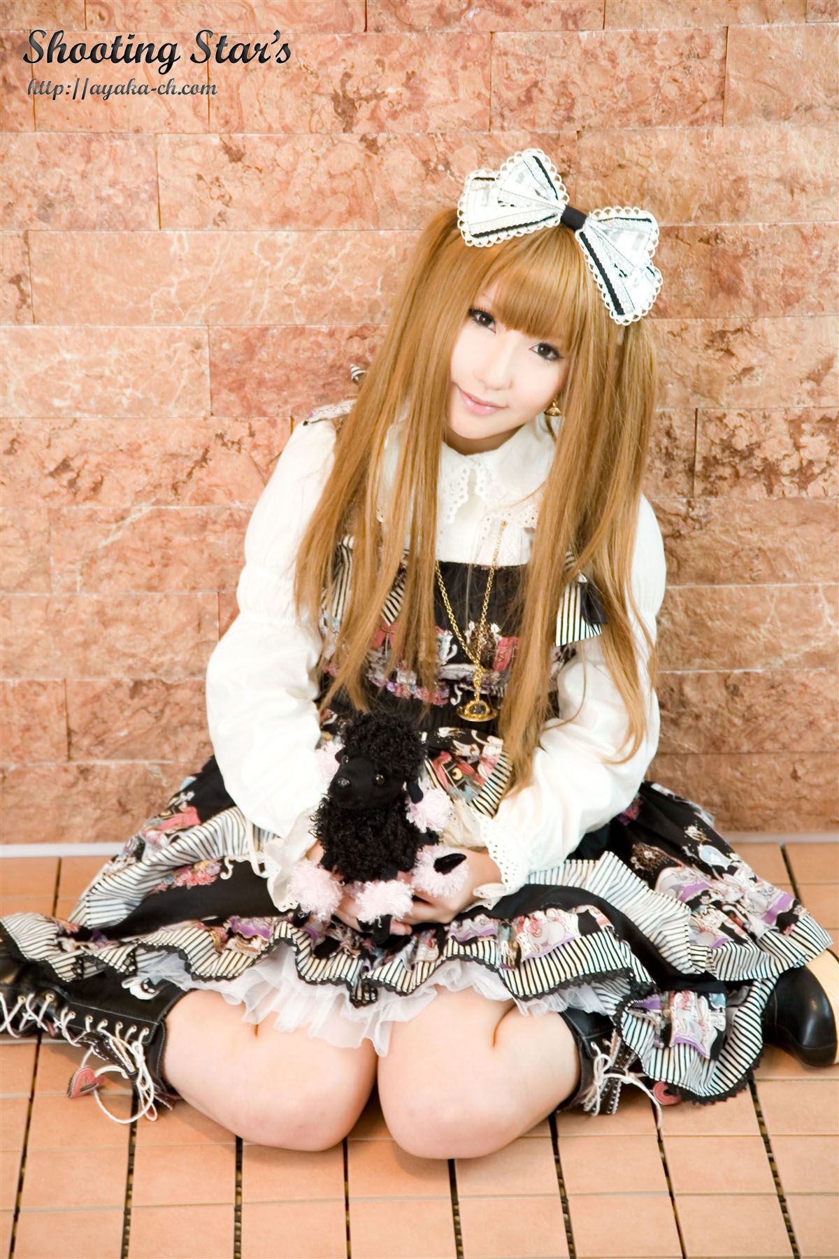 绫香サク (Saku サク Saku Ayaka) Gothic Lolita(ゴスロリ)-图53