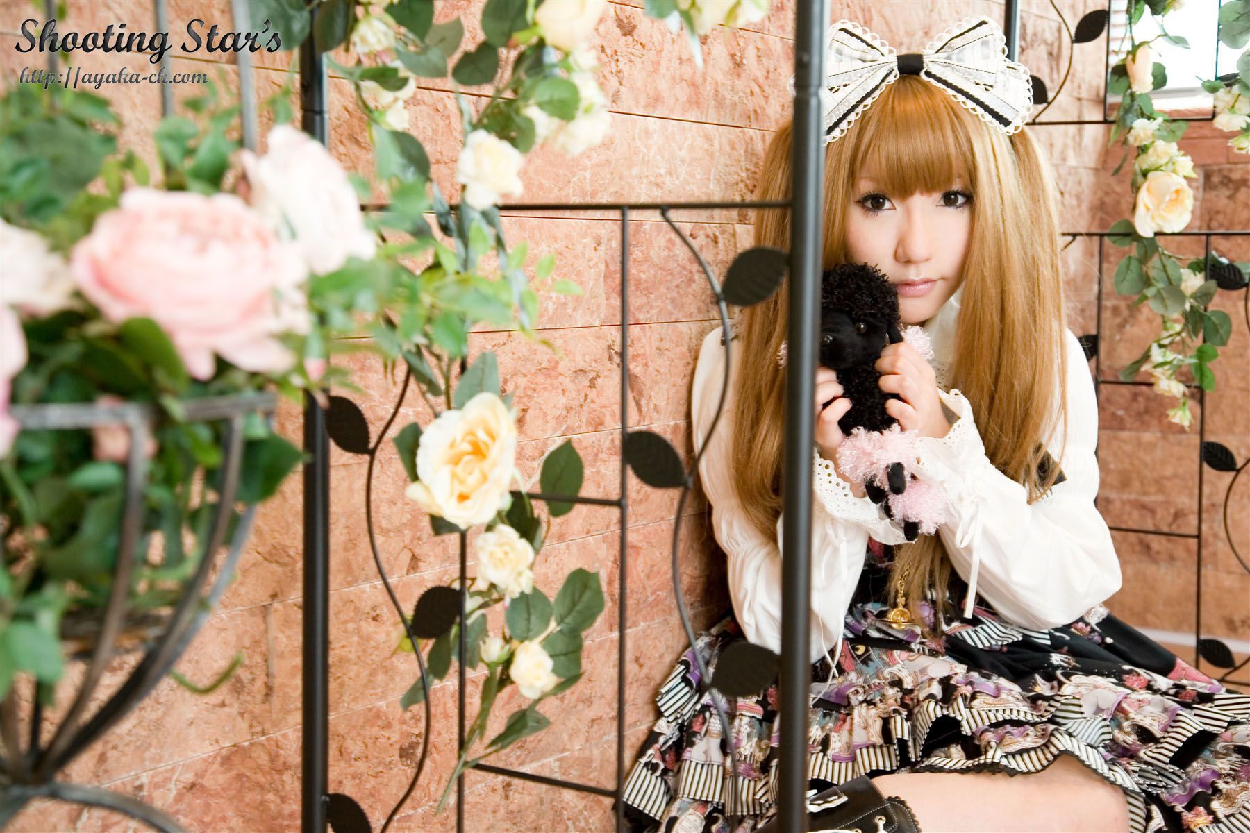 绫香サク (Saku サク Saku Ayaka) Gothic Lolita(ゴスロリ)-图59