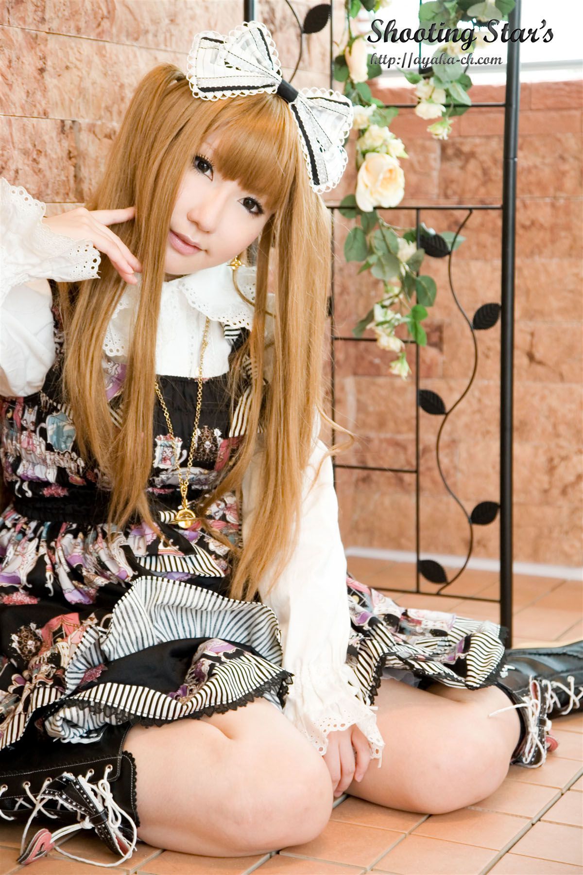 绫香サク (Saku サク Saku Ayaka) Gothic Lolita(ゴスロリ)-图63