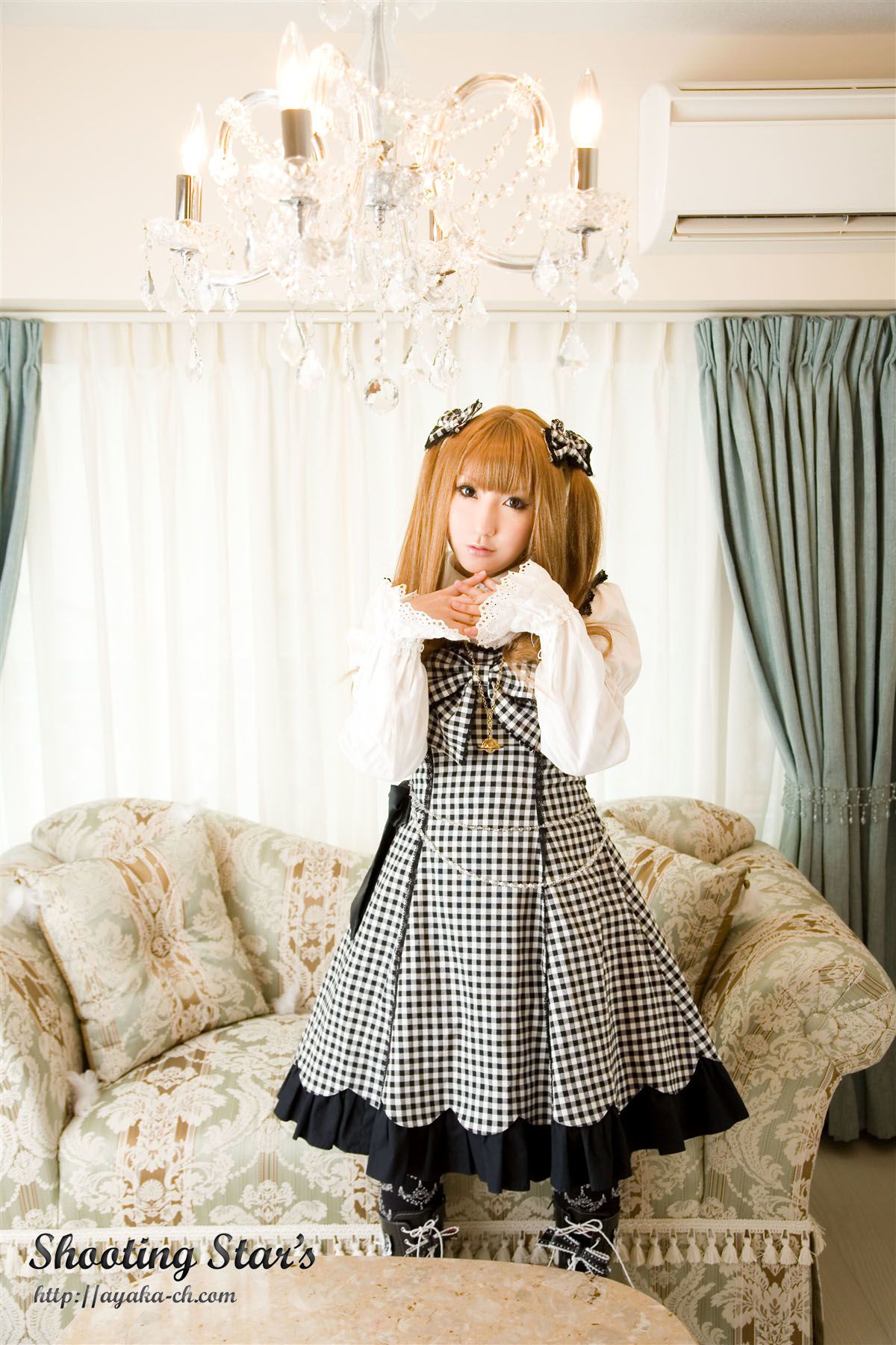 绫香サク (Saku サク Saku Ayaka) Gothic Lolita(ゴスロリ)-图8