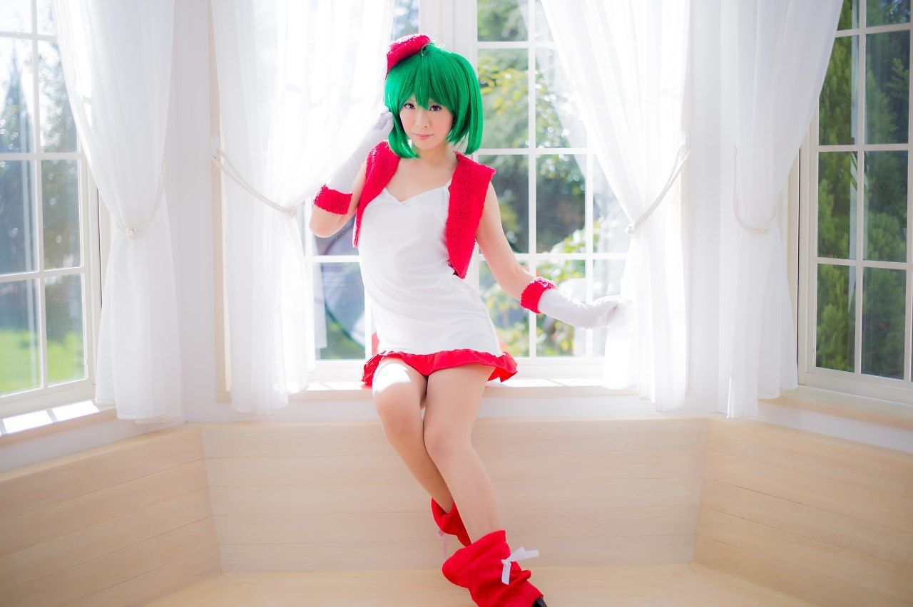 真白ゆき (Mashiro Yuki) コスプレ《Macros》Ranka Lee(Xmas ver.)-图11