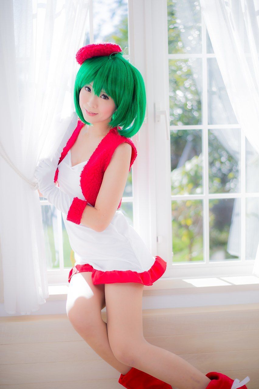 真白ゆき (Mashiro Yuki) コスプレ《Macros》Ranka Lee(Xmas ver.)-图12