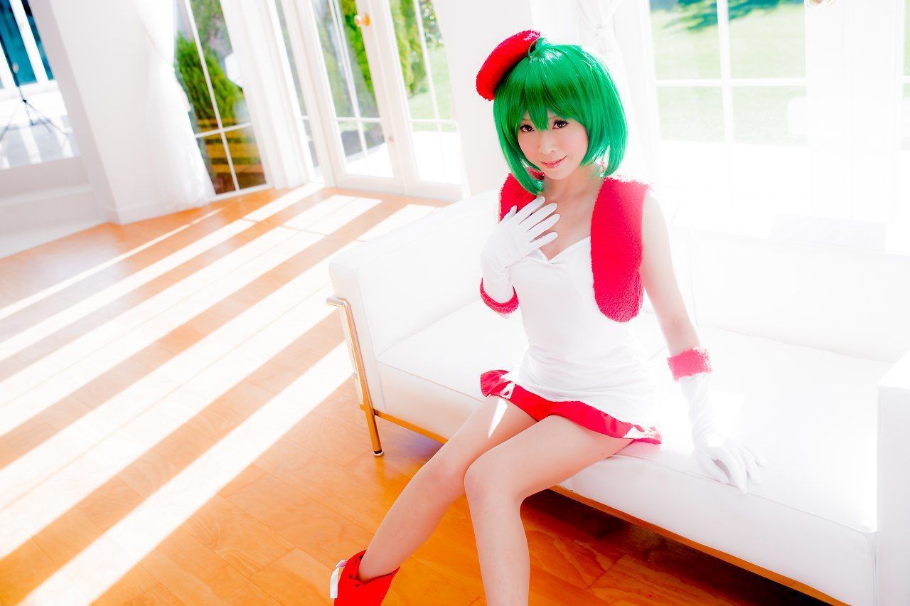 真白ゆき (Mashiro Yuki) コスプレ《Macros》Ranka Lee(Xmas ver.)-图14