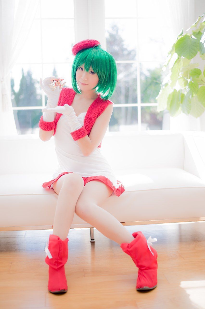 真白ゆき (Mashiro Yuki) コスプレ《Macros》Ranka Lee(Xmas ver.)-图15