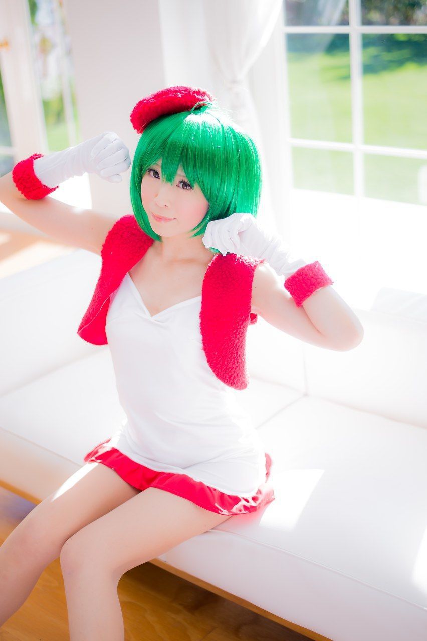真白ゆき (Mashiro Yuki) コスプレ《Macros》Ranka Lee(Xmas ver.)-图16
