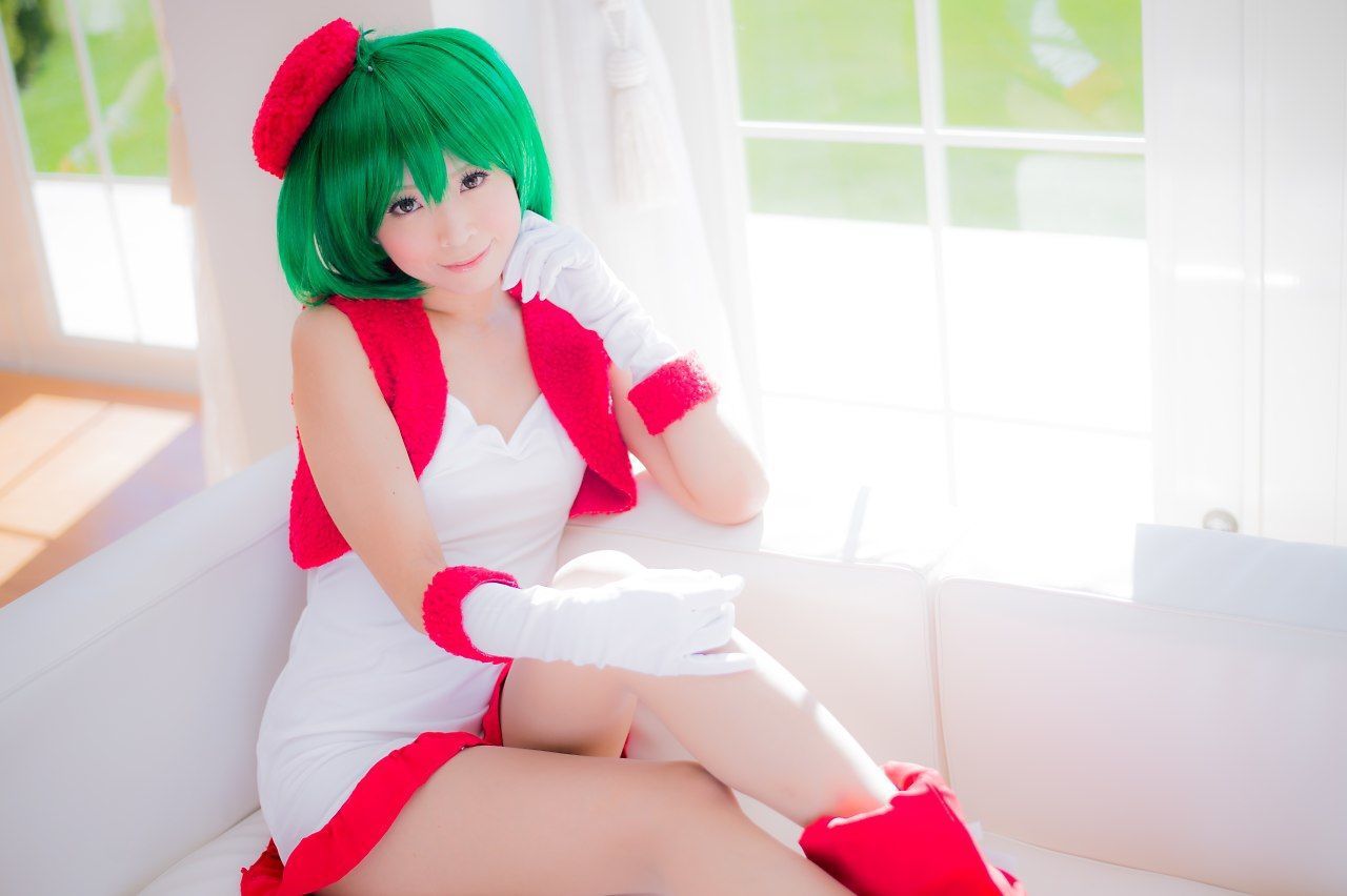 真白ゆき (Mashiro Yuki) コスプレ《Macros》Ranka Lee(Xmas ver.)-图18