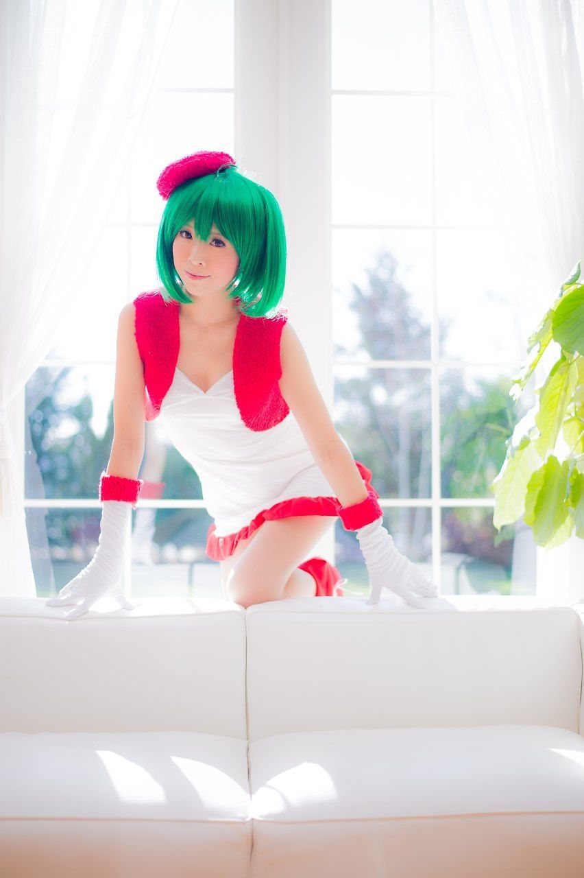 真白ゆき (Mashiro Yuki) コスプレ《Macros》Ranka Lee(Xmas ver.)-图19