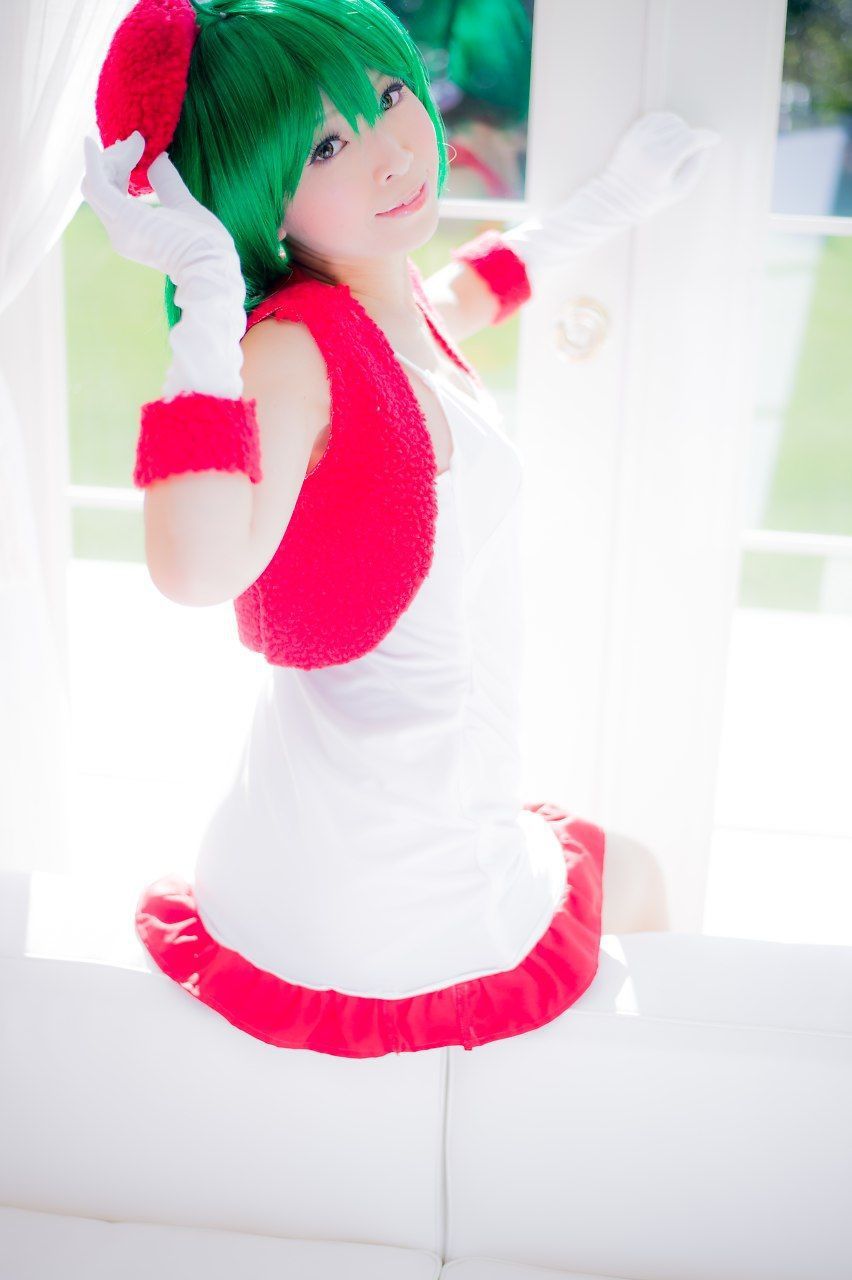 真白ゆき (Mashiro Yuki) コスプレ《Macros》Ranka Lee(Xmas ver.)-图22
