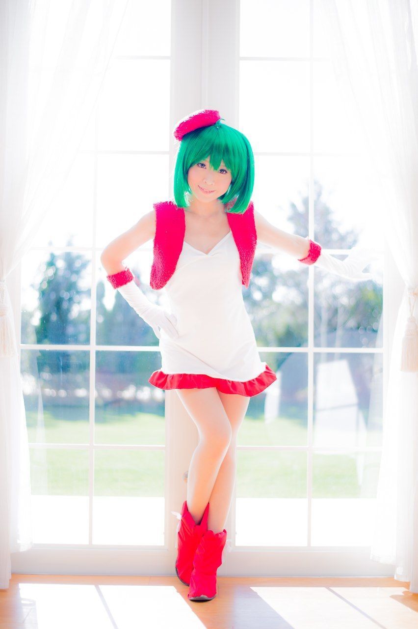 真白ゆき (Mashiro Yuki) コスプレ《Macros》Ranka Lee(Xmas ver.)-图23