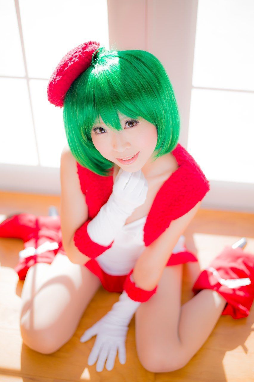 真白ゆき (Mashiro Yuki) コスプレ《Macros》Ranka Lee(Xmas ver.)-图25