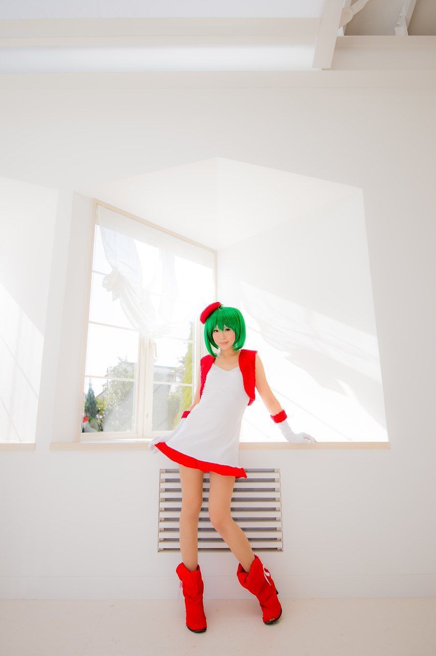 真白ゆき (Mashiro Yuki) コスプレ《Macros》Ranka Lee(Xmas ver.)-图28