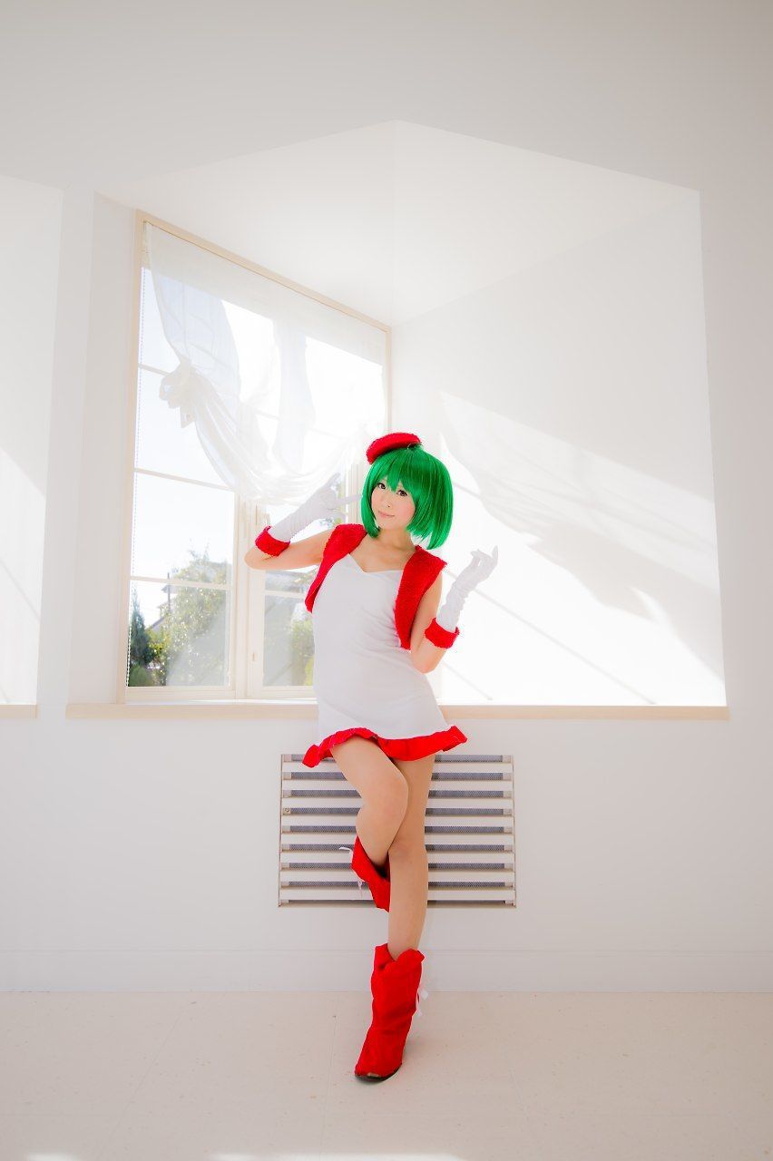 真白ゆき (Mashiro Yuki) コスプレ《Macros》Ranka Lee(Xmas ver.)-图29