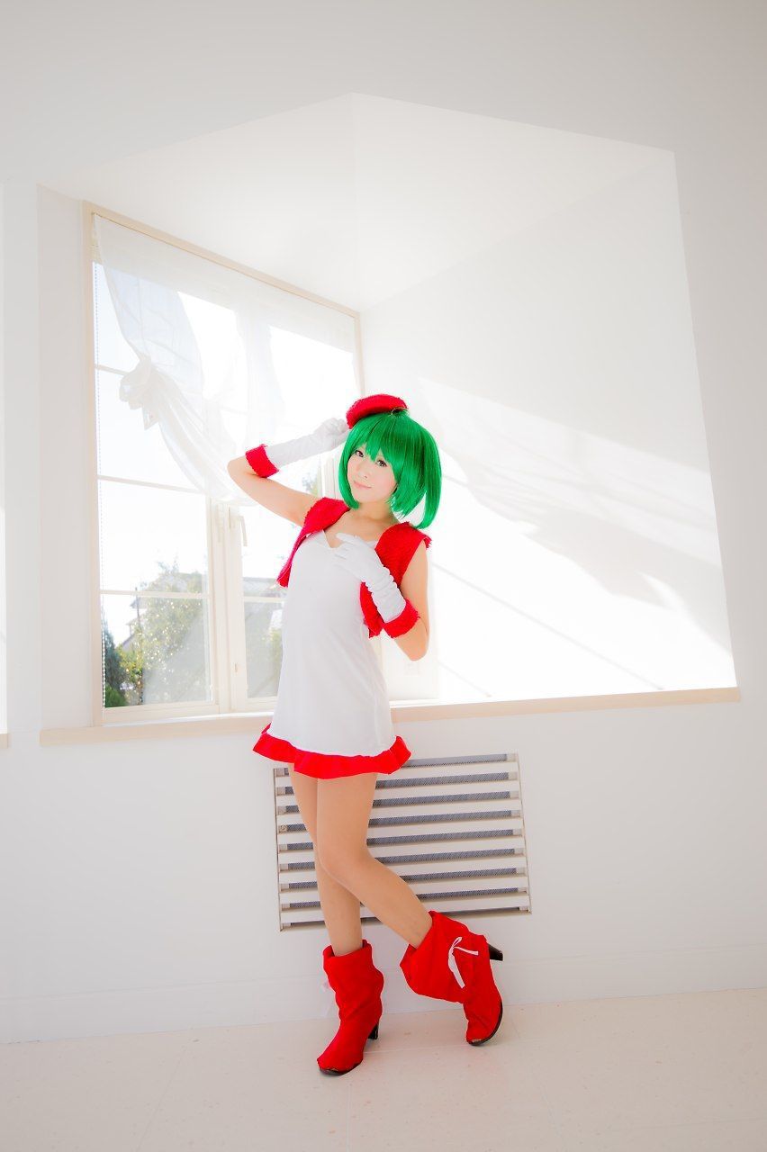 真白ゆき (Mashiro Yuki) コスプレ《Macros》Ranka Lee(Xmas ver.)-图30
