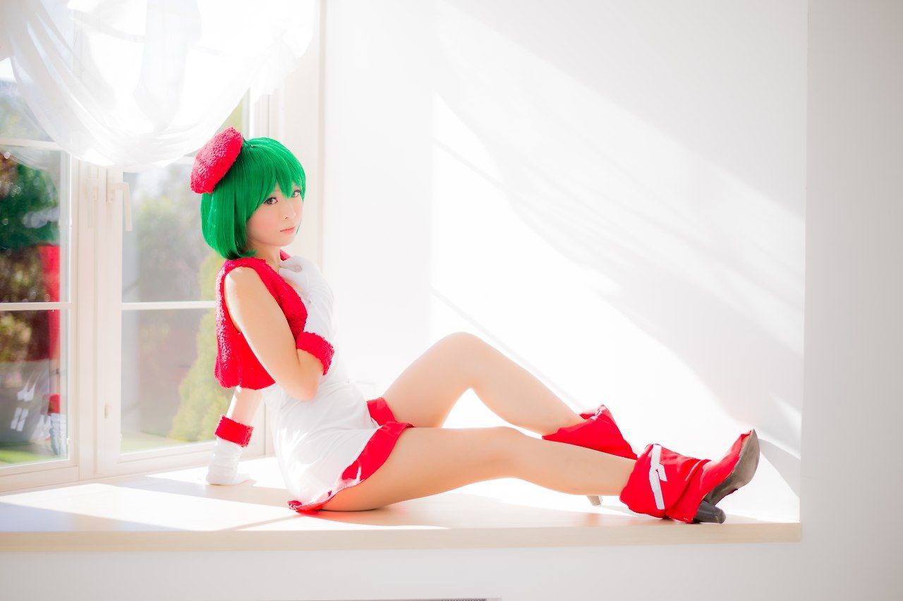 真白ゆき (Mashiro Yuki) コスプレ《Macros》Ranka Lee(Xmas ver.)-图34