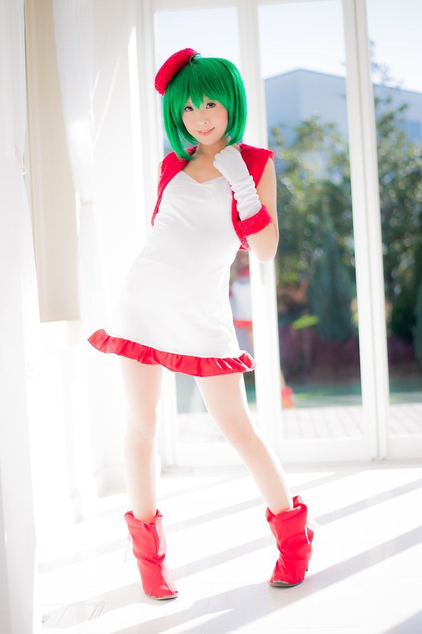 真白ゆき (Mashiro Yuki) コスプレ《Macros》Ranka Lee(Xmas ver.)-图35
